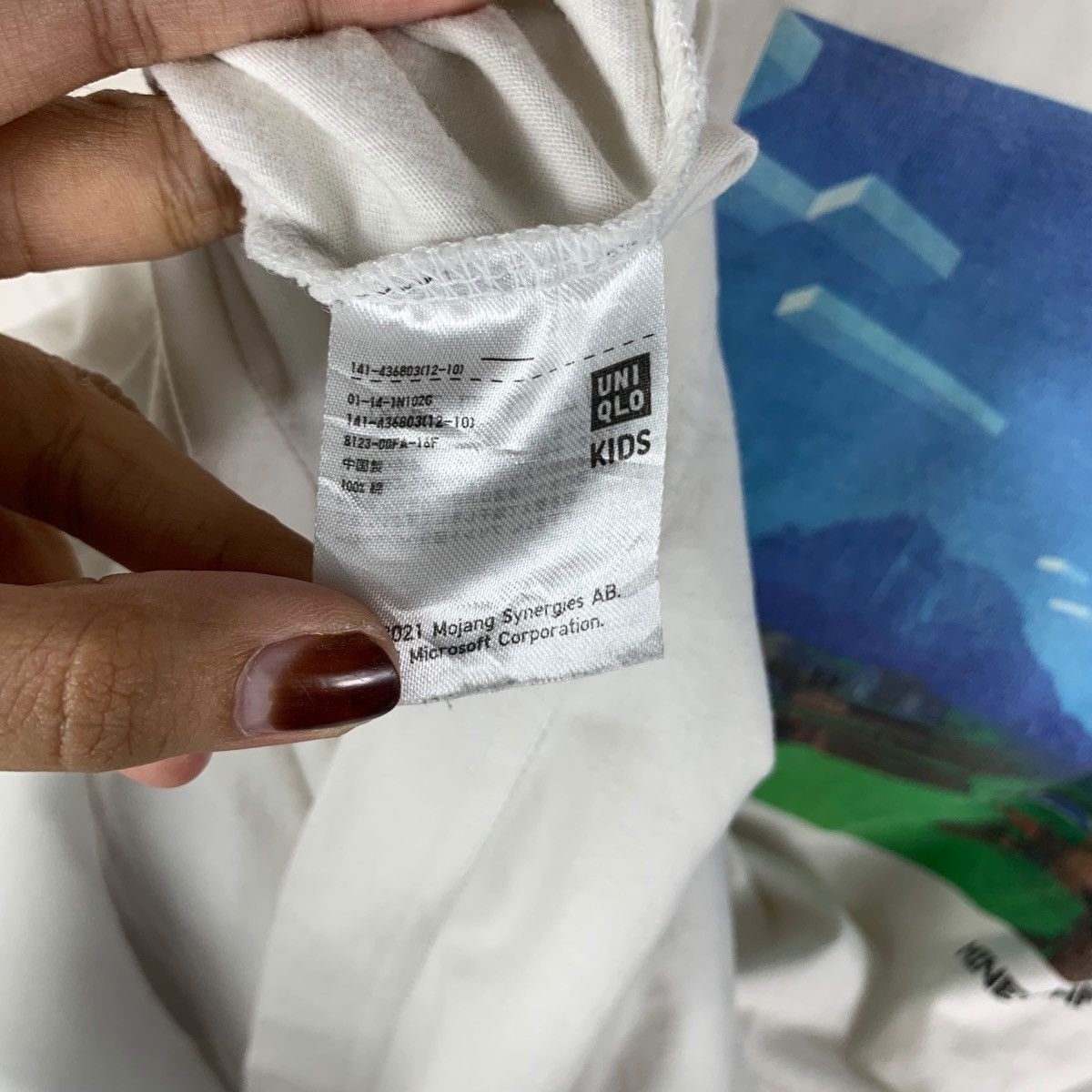 Uniqlo UNIQLO x MINECRAFT GAME Mobile PC Video Tee Shirt Top Size S / US 4 / IT 40 - 9 Thumbnail