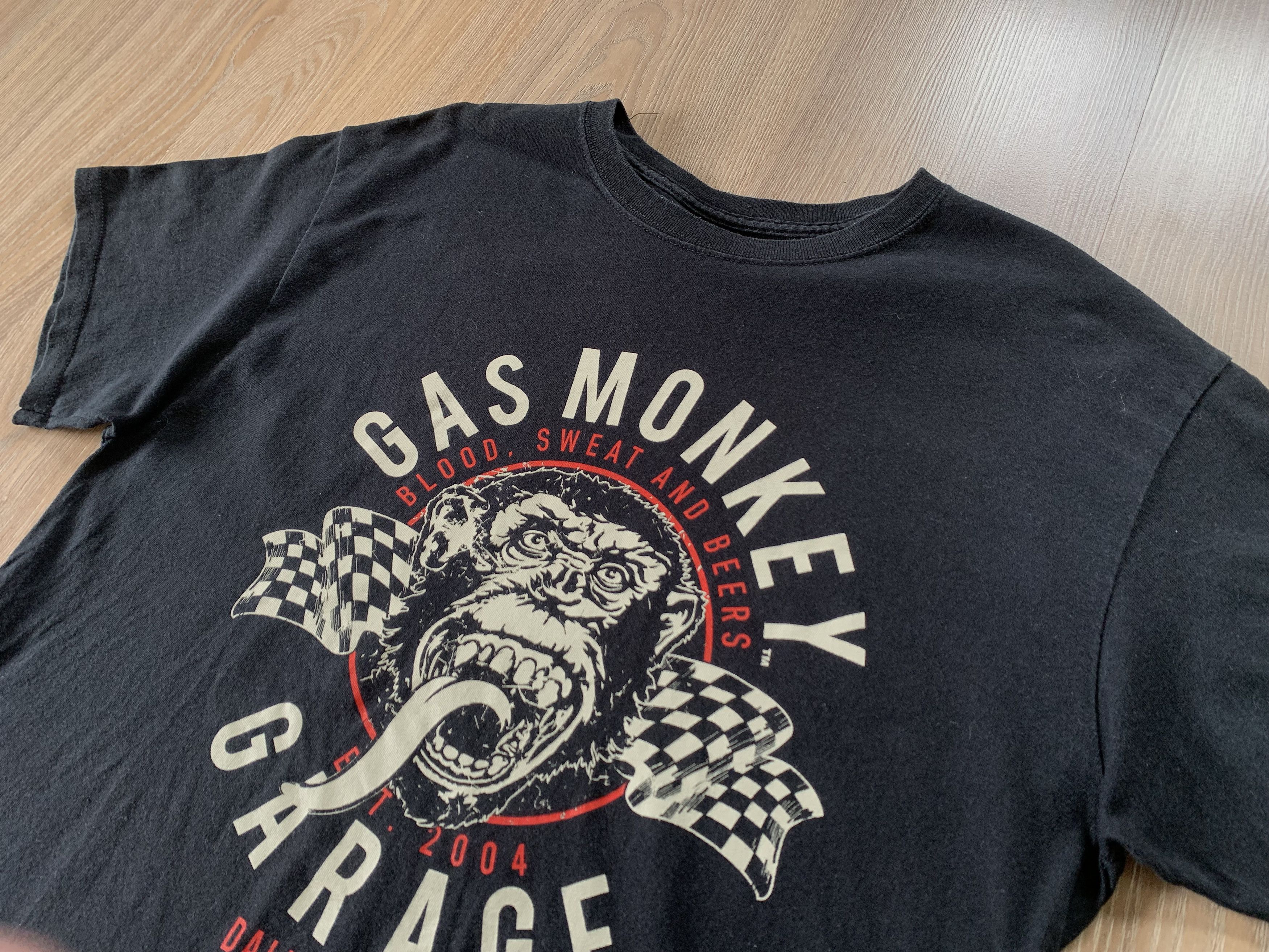 Japanese Brand × Other Gas Monkey Garage Printed T-Shirt Size US L / EU 52-54 / 3 - 4 Thumbnail