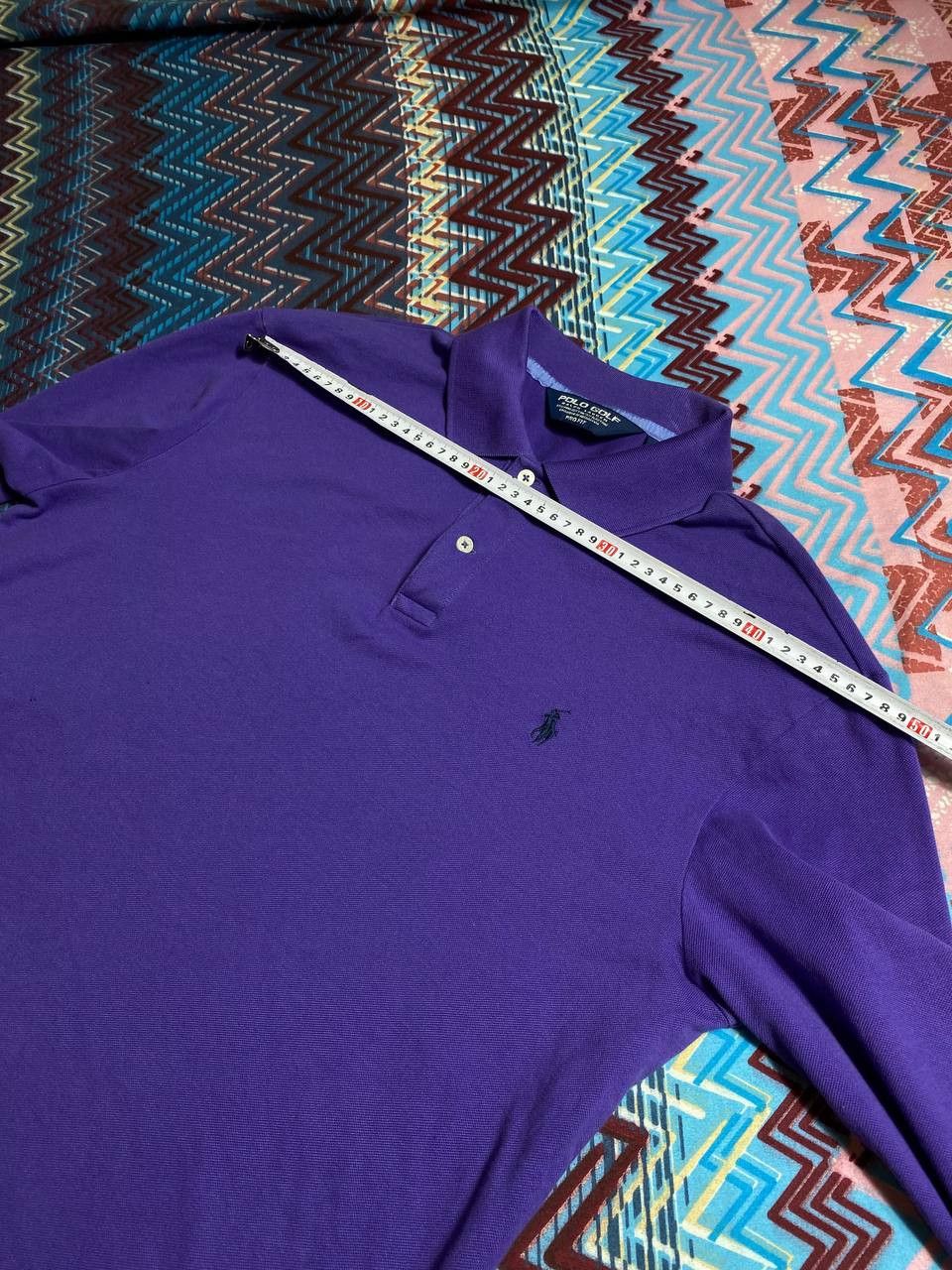 Polo Ralph Lauren × Vintage Polo Golf Ralph Lauren sweater jumper purple basic half Size US L / EU 52-54 / 3 - 14 Thumbnail