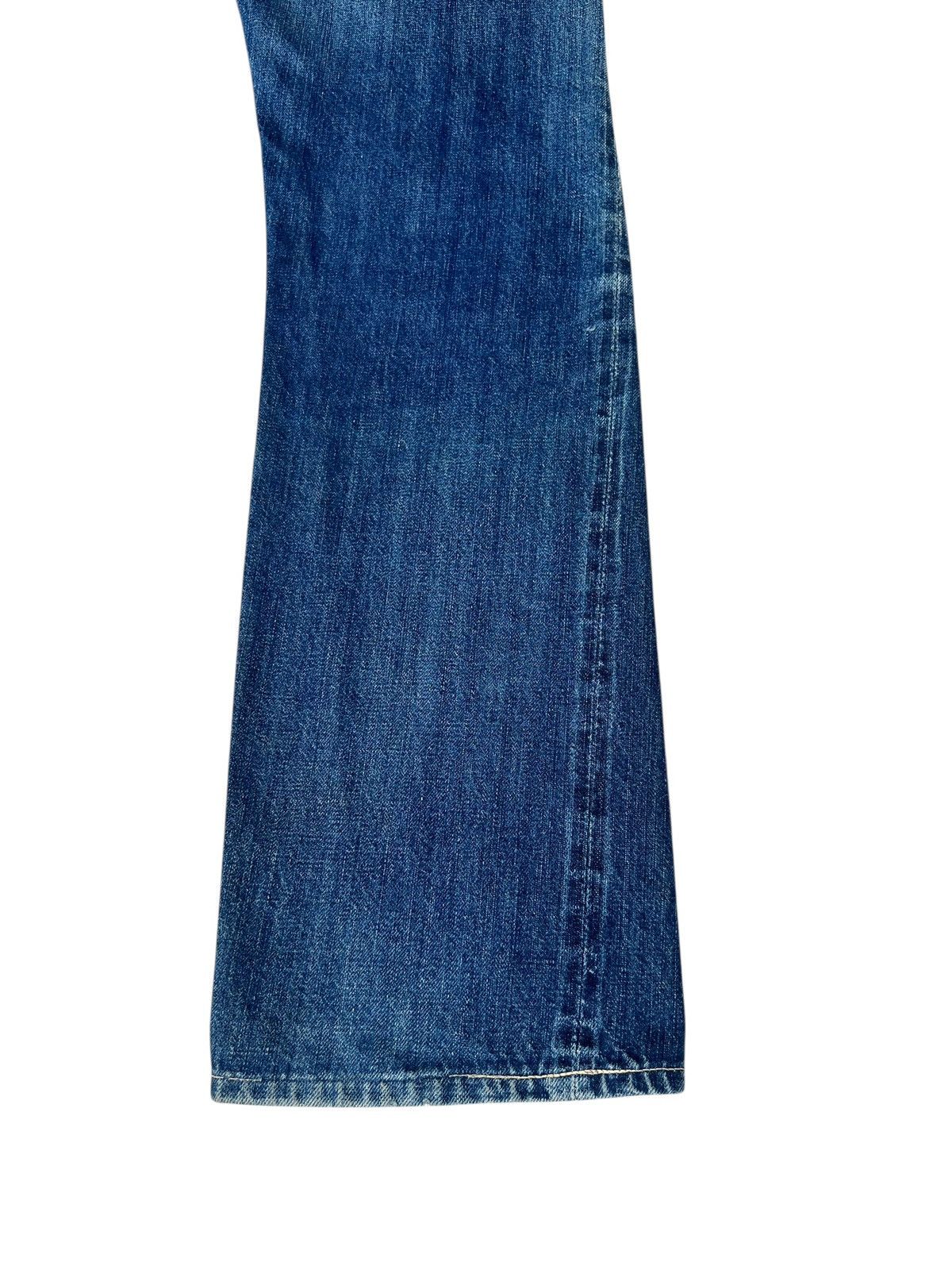 The Real McCoy's Vintage Joey McCoy Hidden Rivets Faded Denim Selvedge Jeans Size US 29 - 22 Thumbnail