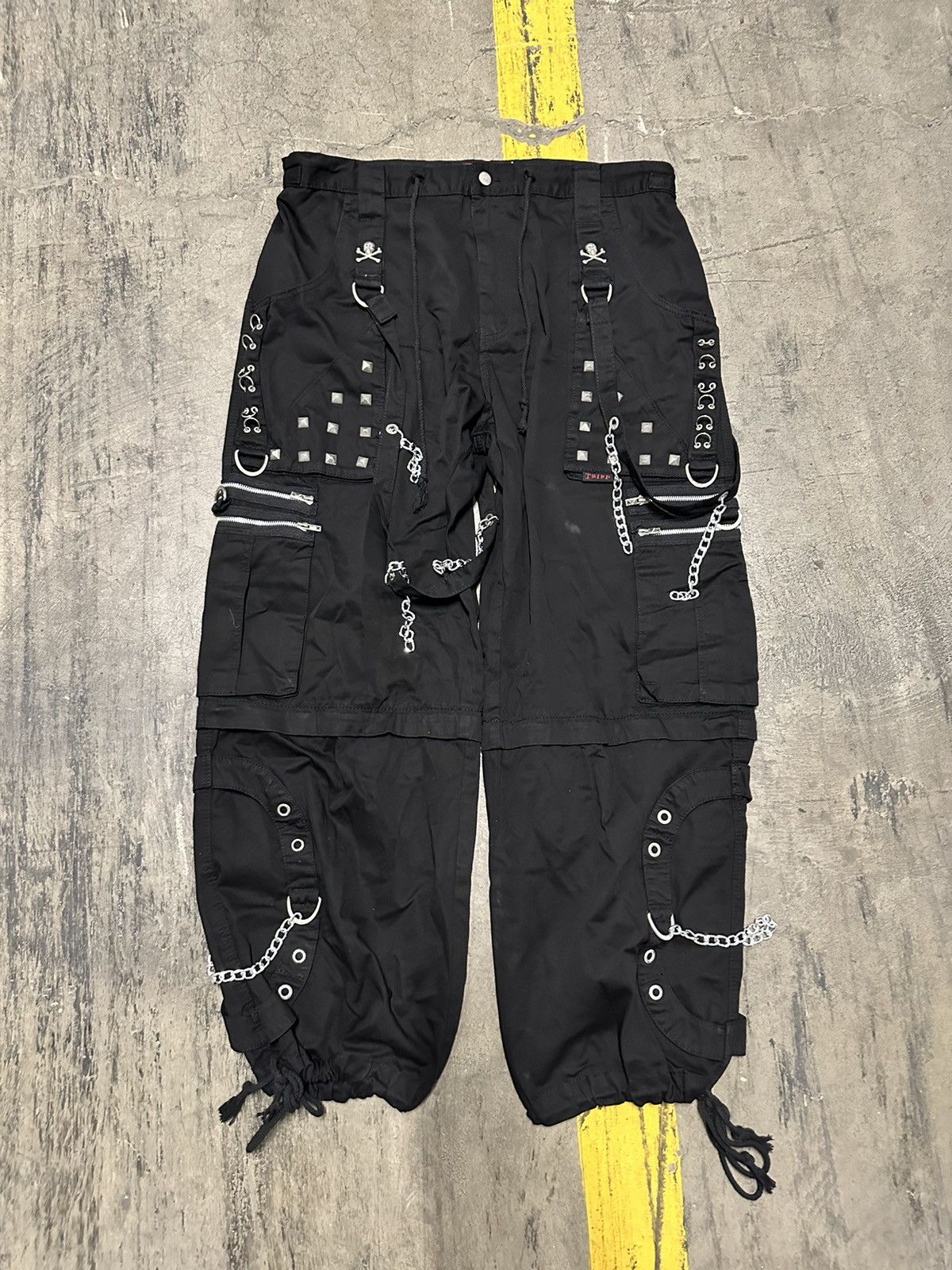Tripp NYC × Vintage Y2K Tripp NYC baggy chain pants Size US 38 / EU 54 - 1 Thumbnail