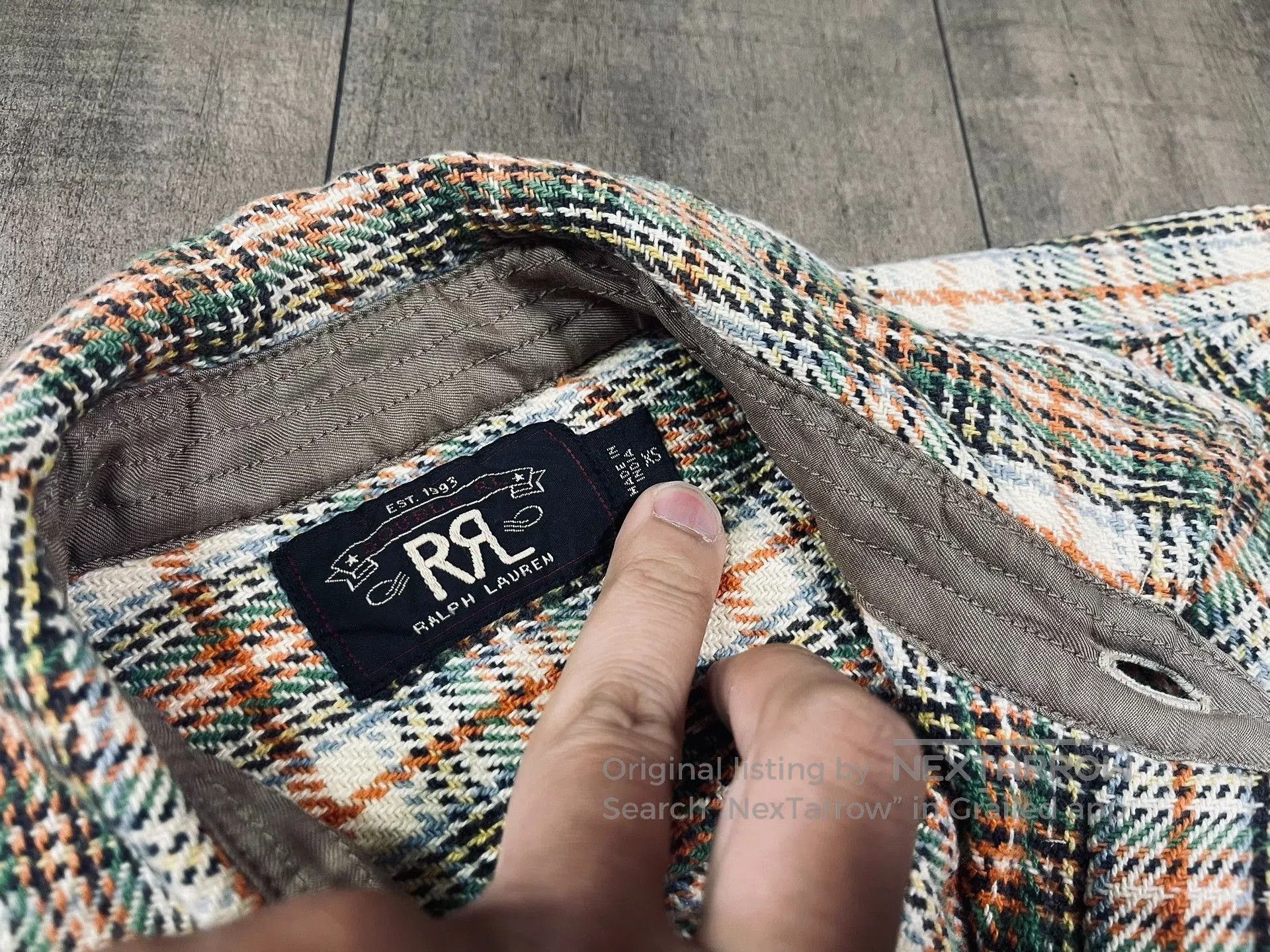 RRL Ralph Lauren RRL Ralph Lauren Vintage Plaid Shirt. Size US XS / EU 42 / 0 - 3 Thumbnail