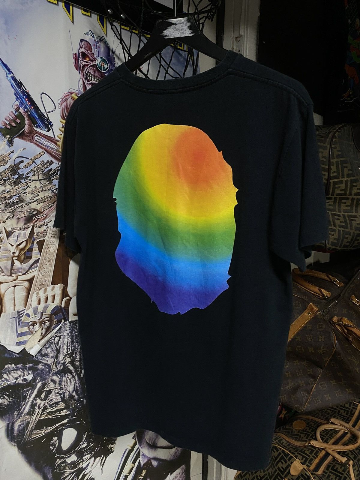 Bape A Bathing Ape Multi Camo Bape Head T-Shirt Size Fits Medium Size US M / EU 48-50 / 2 - 2 Thumbnail