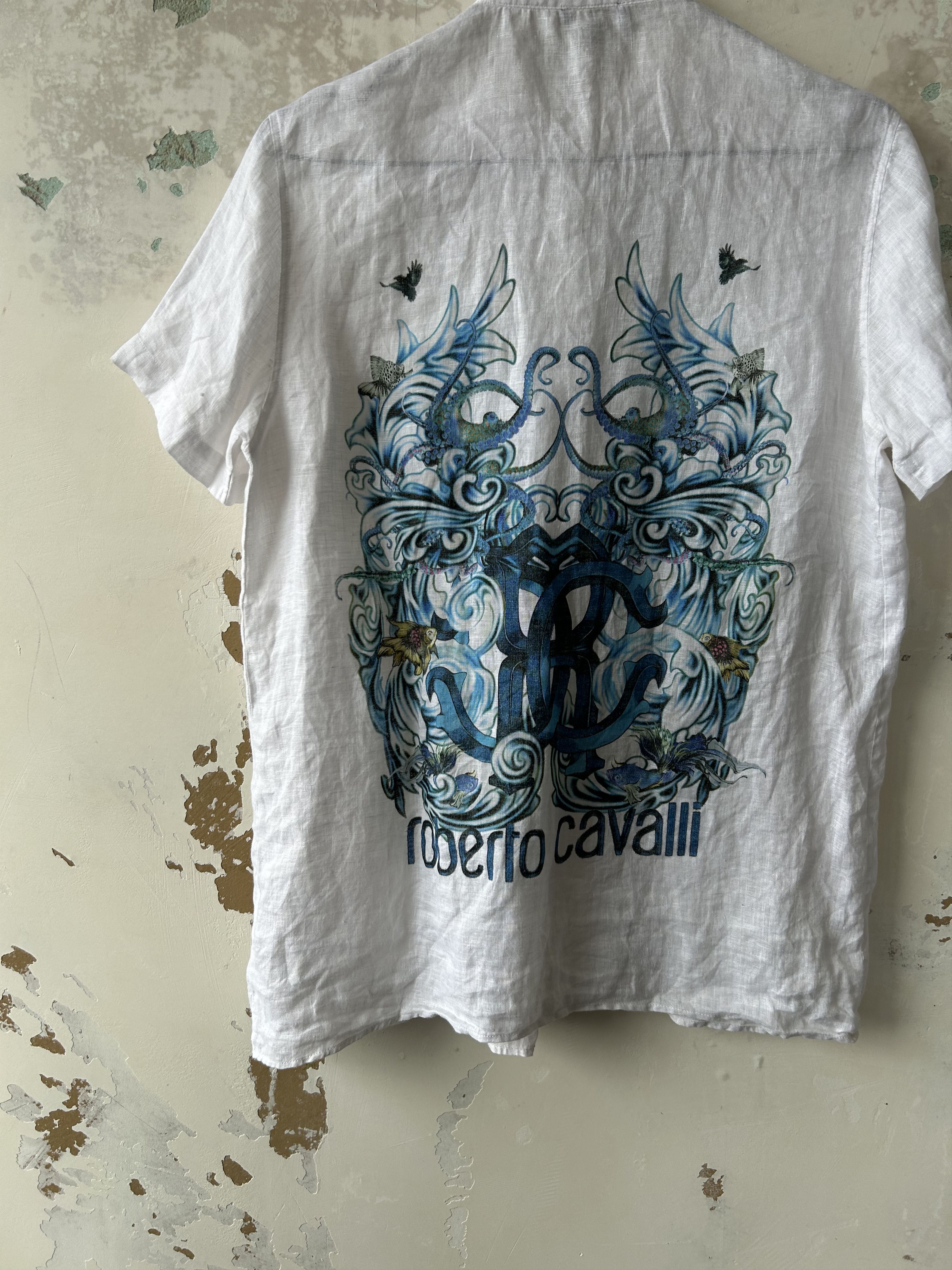 Roberto Cavalli vintage luxury roberto cavalli t shirt just cavalli Size M / US 6-8 / IT 42-44 - 7 Thumbnail