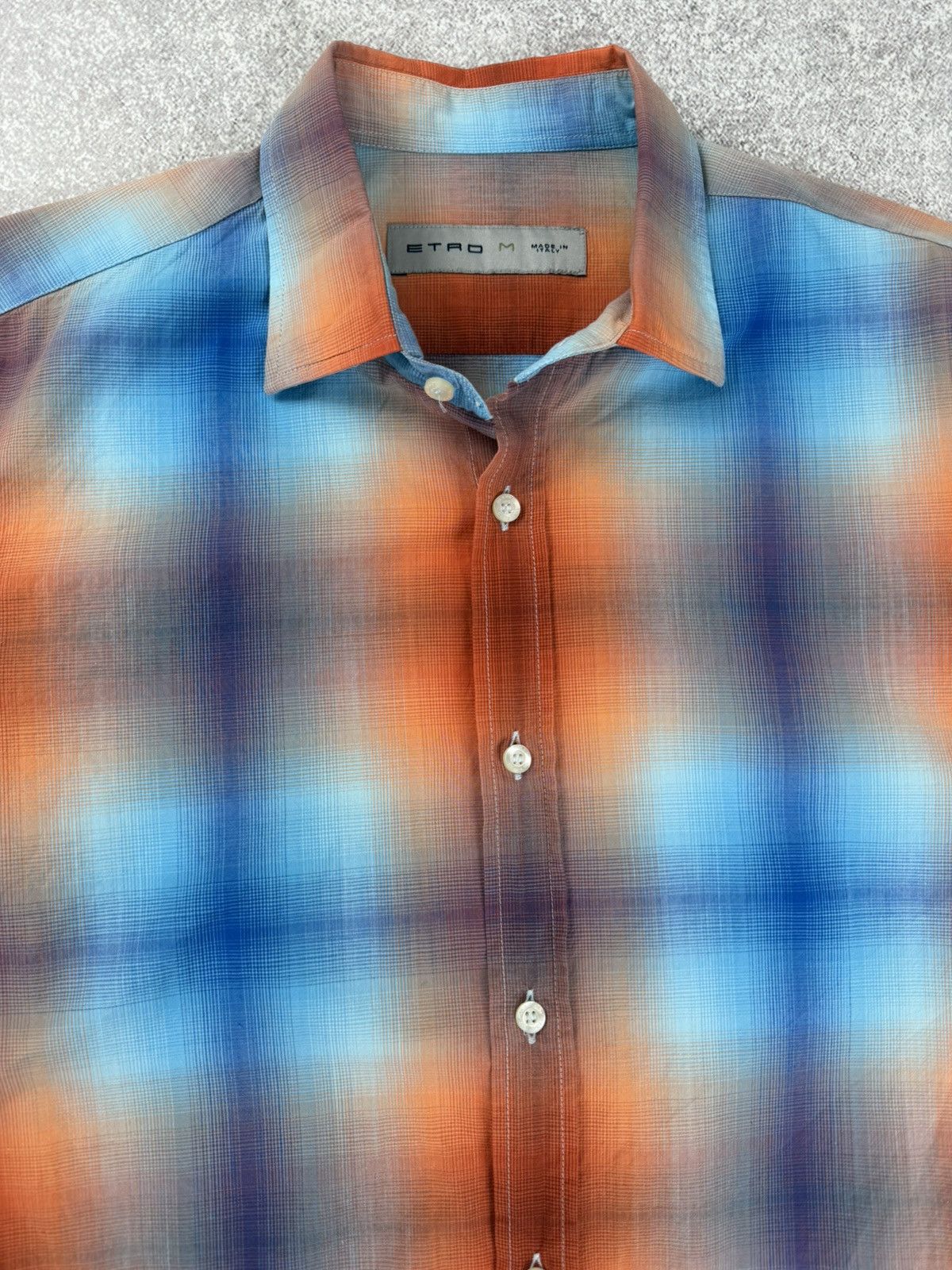Etro Etro Milano Men’s Long Sleeve Shirt Multicolor Size M Size US M / EU 48-50 / 2 - 4 Thumbnail