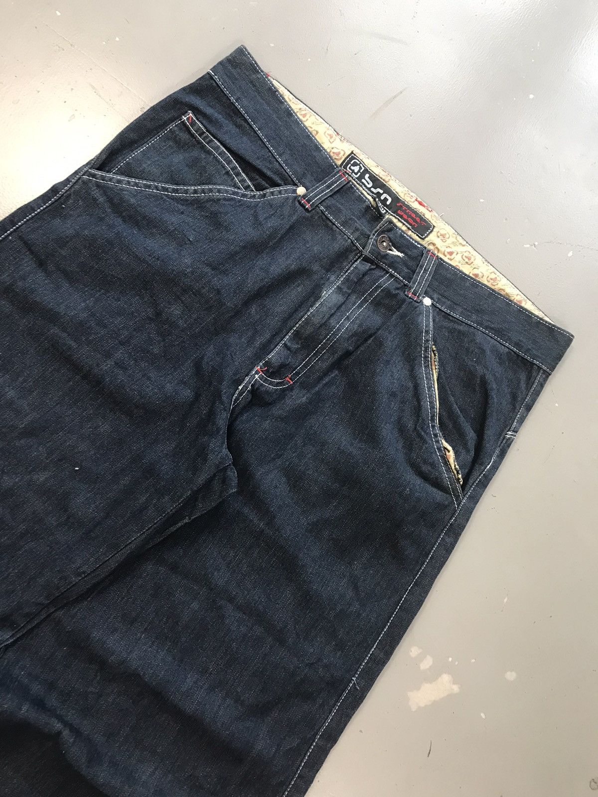 JNCO × Southpole × Vintage Vintage BRN street wear straight fit denim pant Size US 38 / EU 54 - 5 Thumbnail