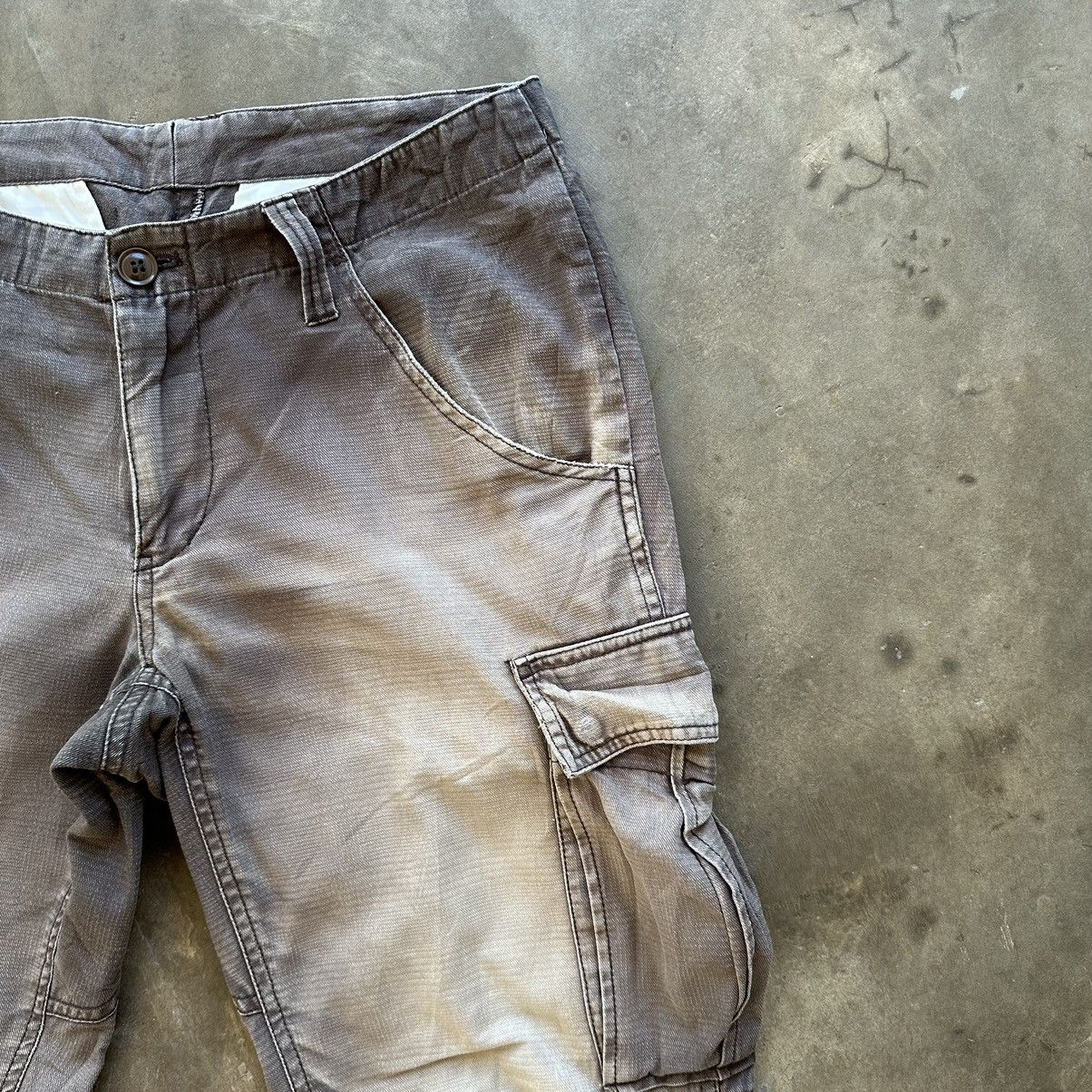 Japanese Brand Vintage Japanese Faded Tactical Distressed Cargo Pants Size US 30 / EU 46 - 5 Thumbnail