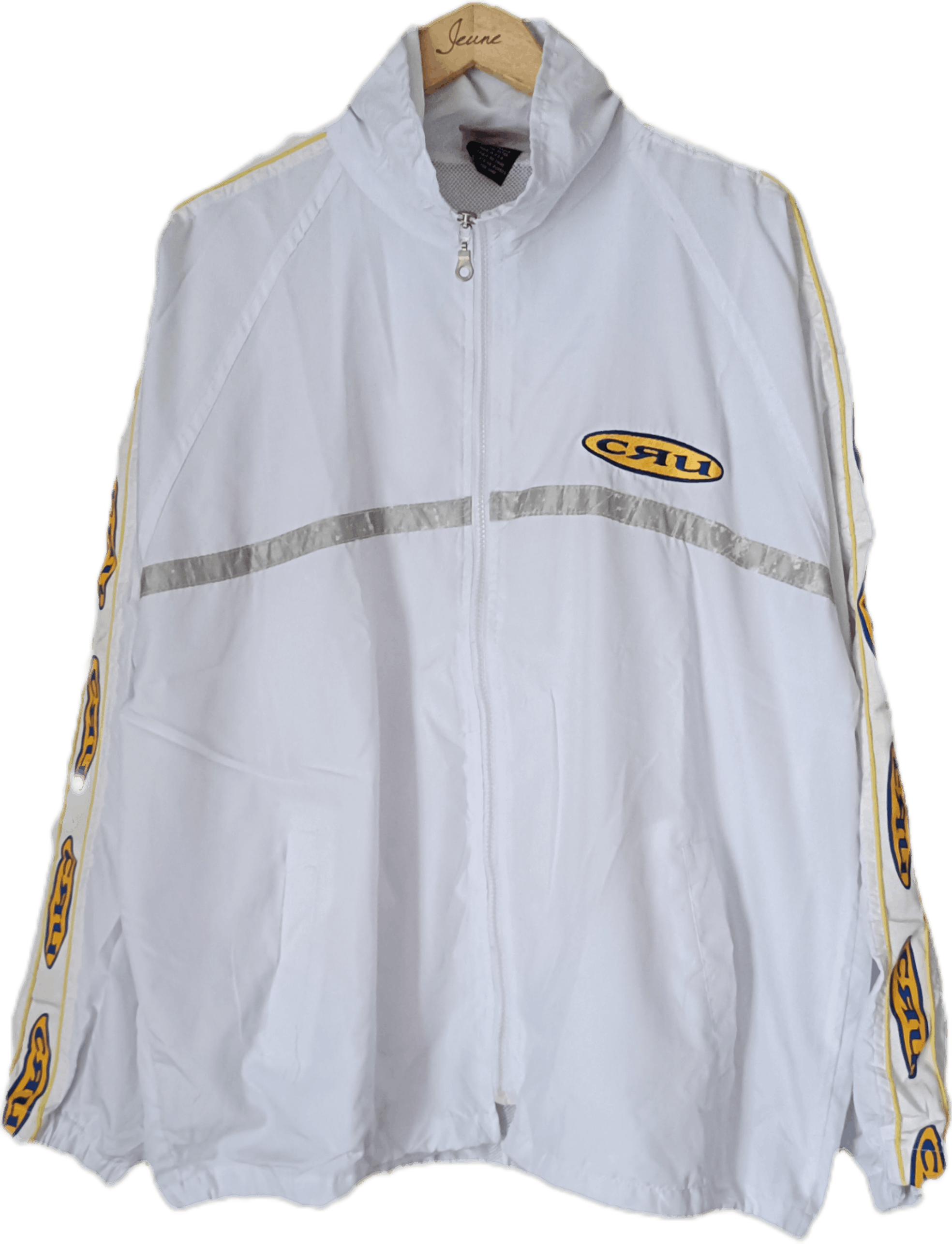 Other Vintage Y2K Cru design tapped windbreaker jacket Size US L / EU 52-54 / 3 - 2 Thumbnail
