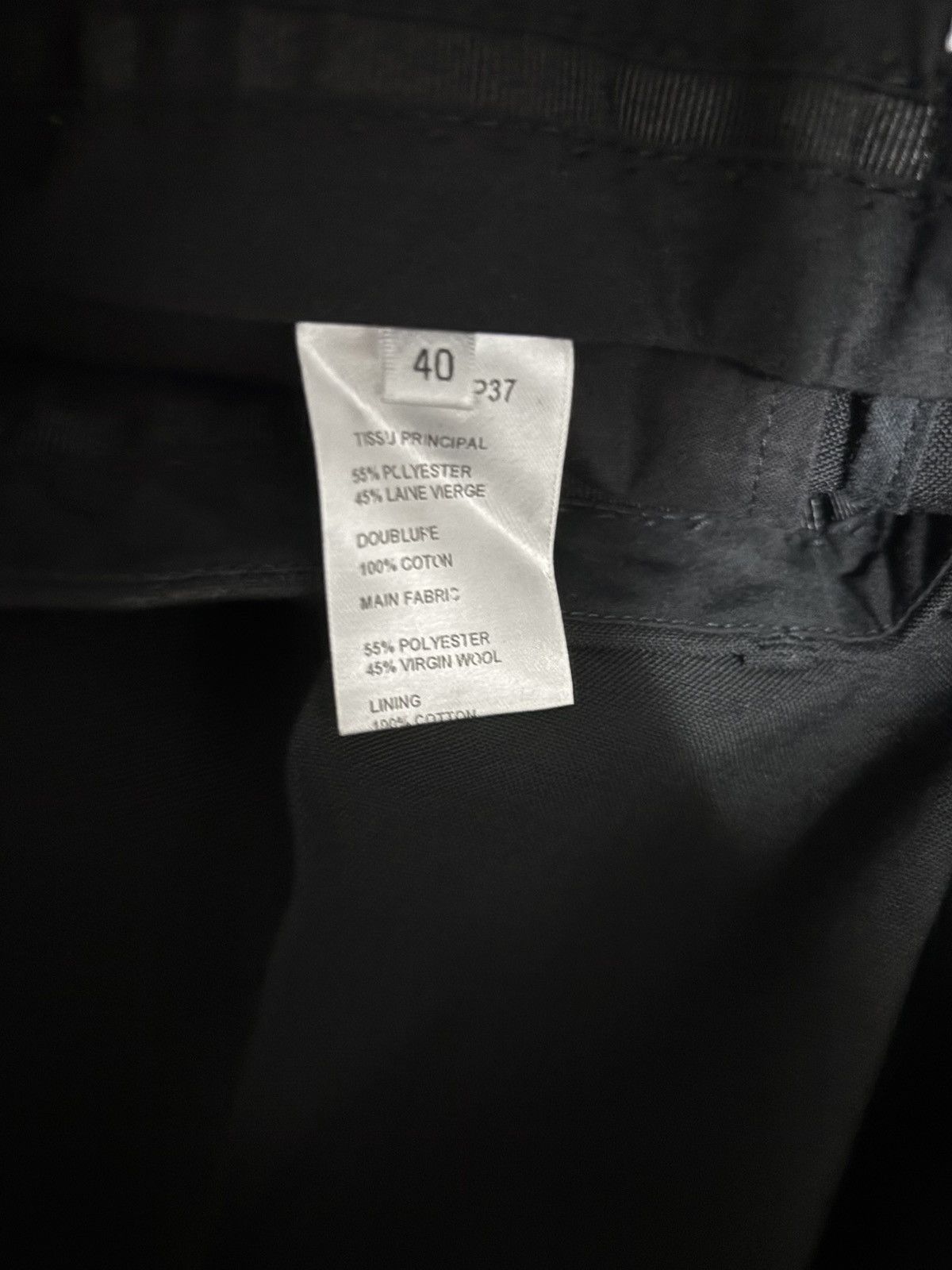 Carven Carven Navy Wool Polyester Pants Size US 32 / EU 48 - 4 Thumbnail