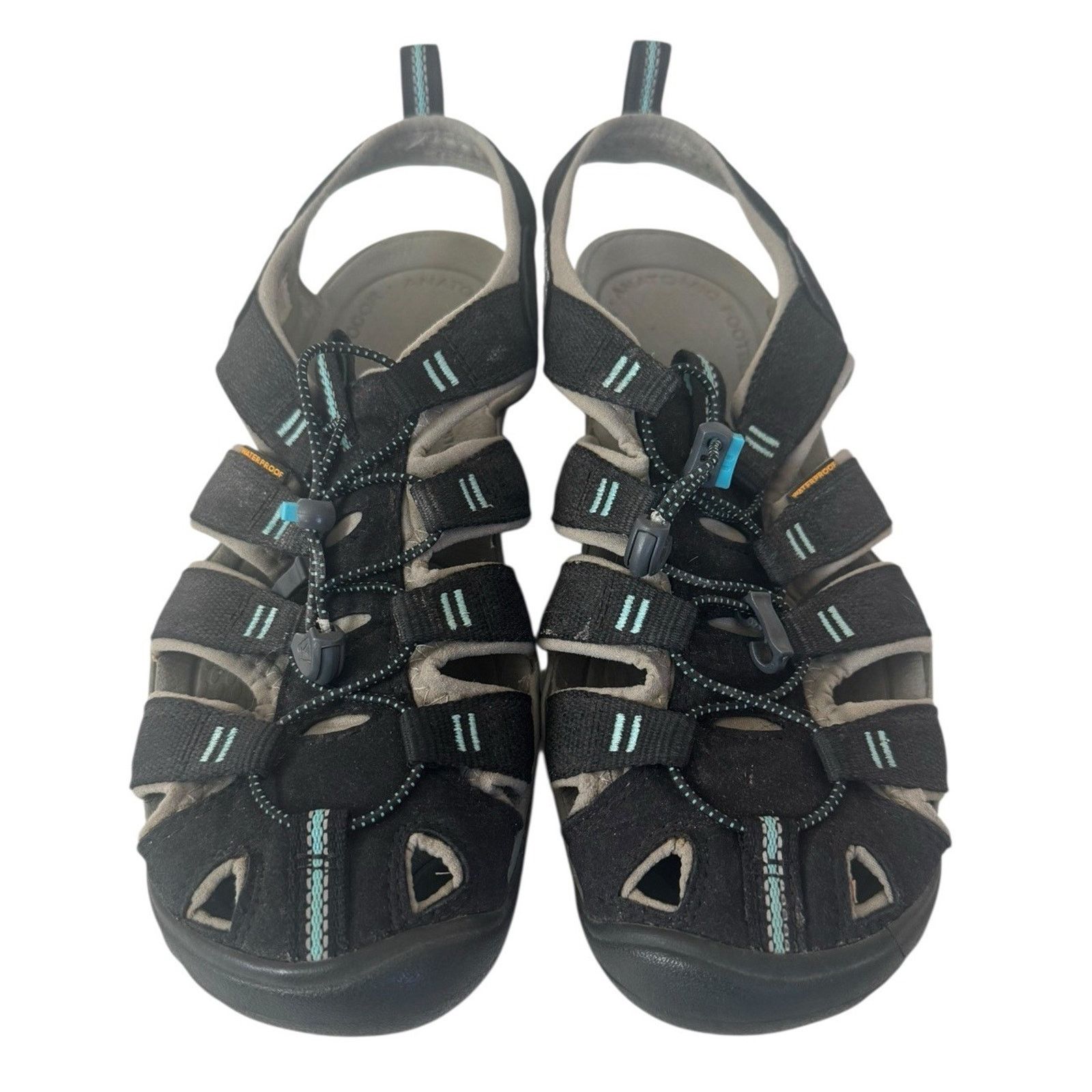 KEEN KEEN Clearwater CNX Leather Comfort Contour Sandals 9.5 Size US 9.5 / IT 39.5 - 3 Thumbnail
