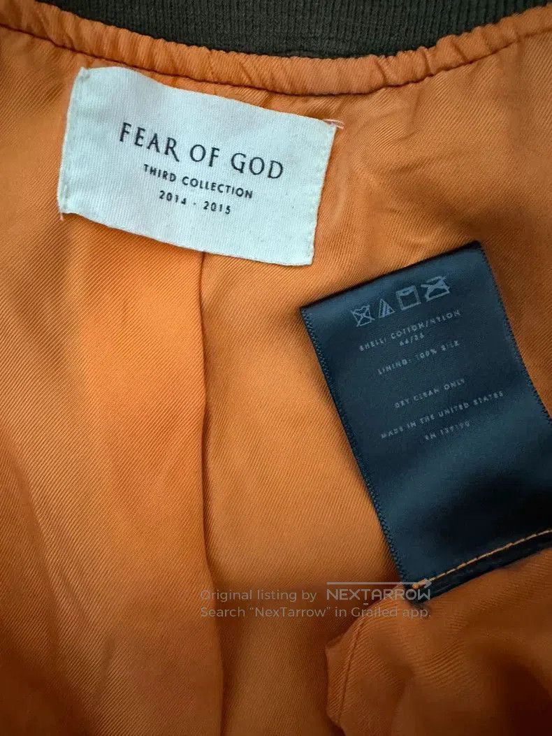 Fear of God Fear of God Third Collection Olive Bomber. Size US S / EU 44-46 / 1 - 6 Thumbnail