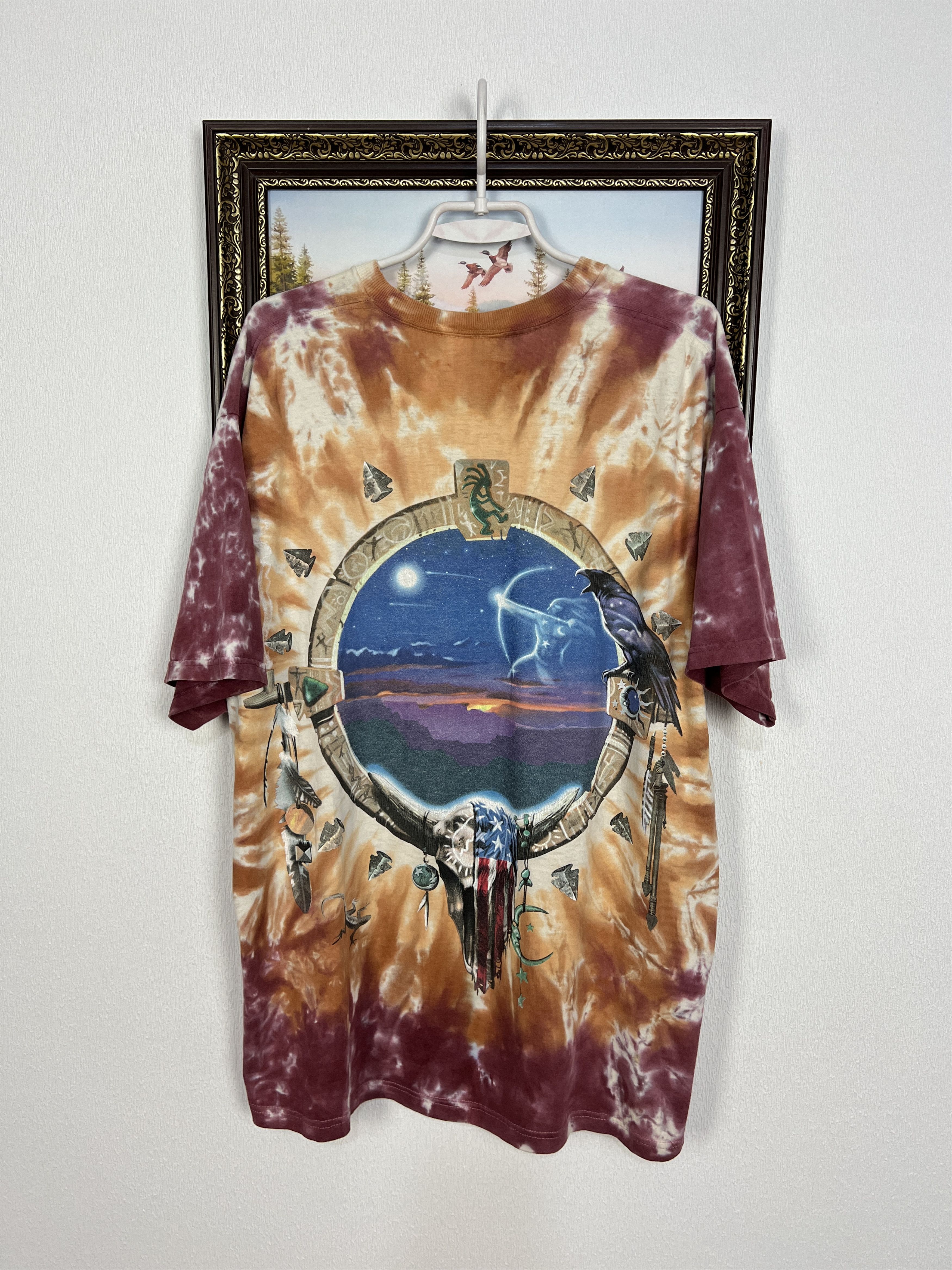 Liquid Blue Vintage Liquid Blue Native American Indian Canyon Shirt Tee Size US M / EU 48-50 / 2 - 8 Thumbnail