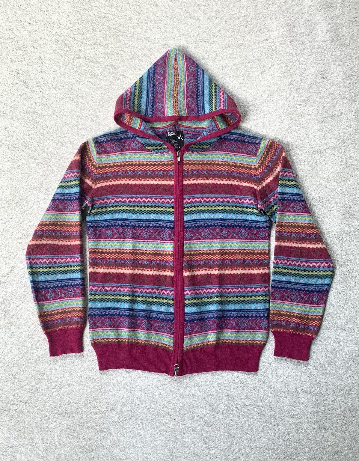 PPFM PPFM Navajo knit Hoodie Size US M / EU 48-50 / 2 - 1 Thumbnail