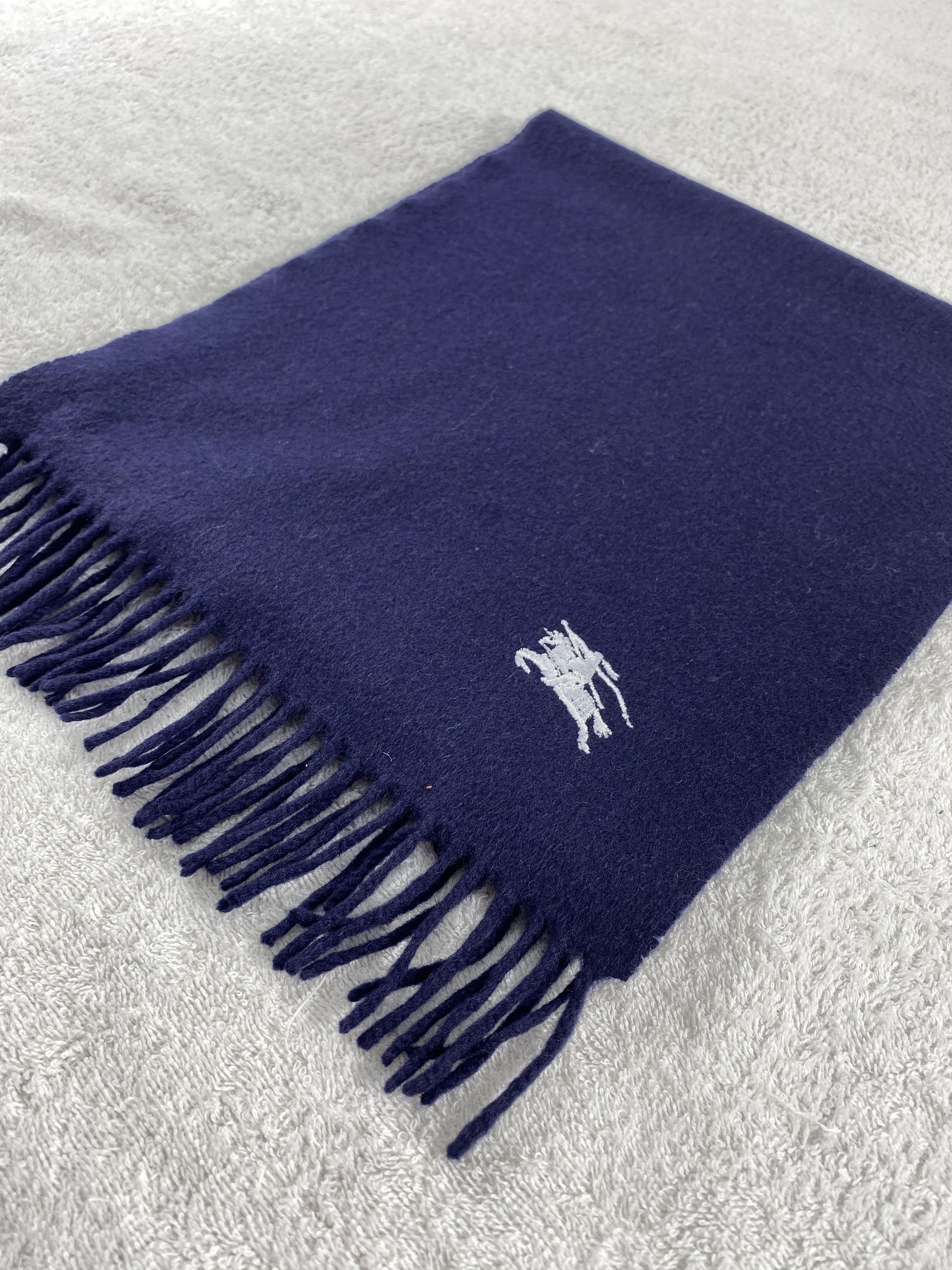 Burberry × Vintage Burberry Scarf / Muffler / Neckwear - WW1637 Size ONE SIZE - 4 Thumbnail