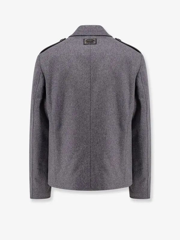 Dolce & Gabbana o1s22i1n0225 Double-breasted Jacket in Grey Size US M / EU 48-50 / 2 - 4 Thumbnail