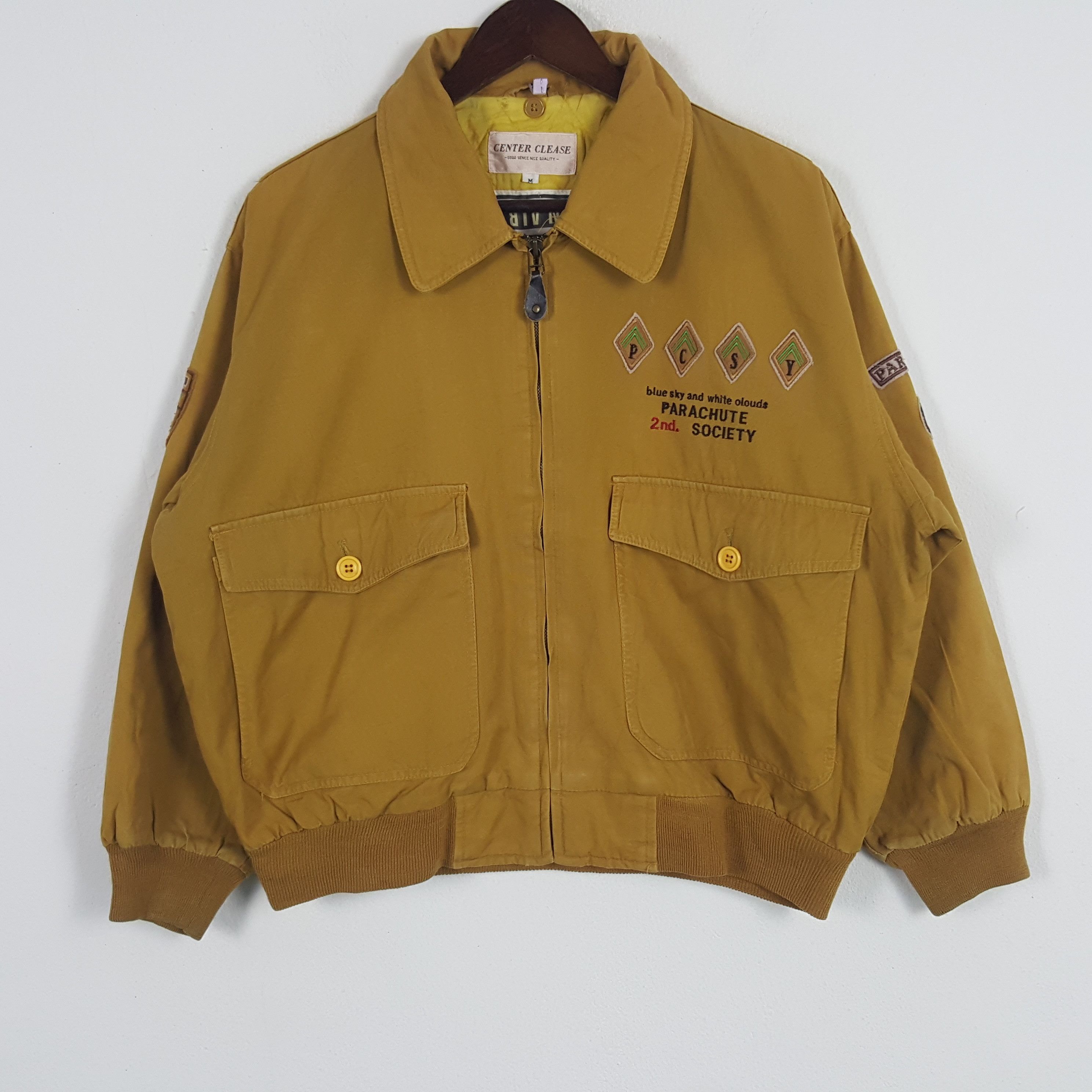 Vintage Vintage Parachute American Air Force Bomber Jacket Size US M / EU 48-50 / 2 - 3 Thumbnail