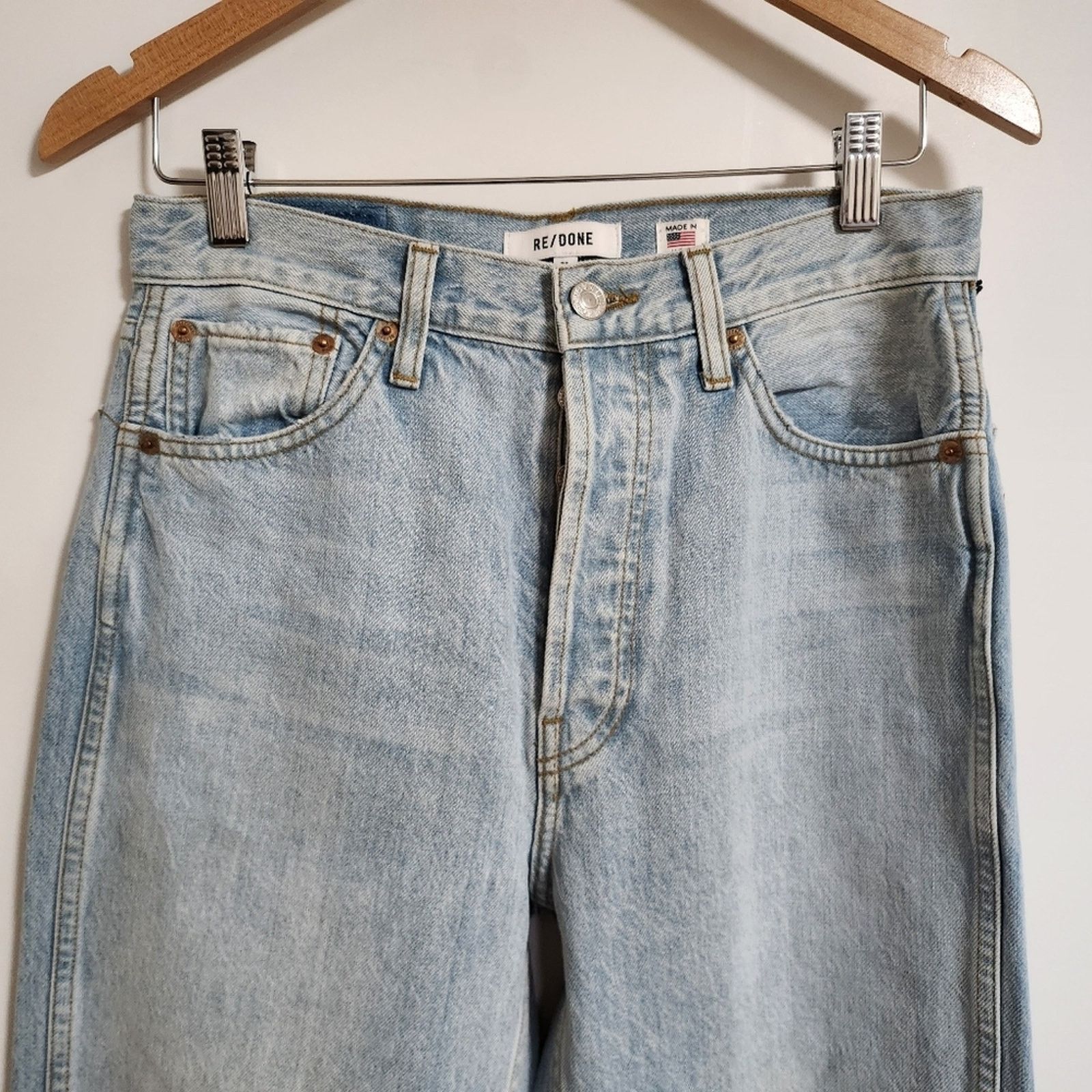 RE/DONE Re/Done-90's High Rise loose Size 27" / US 4 / IT 40 - 1 Thumbnail