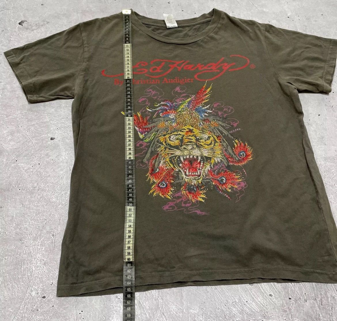 Ed Hardy × Vintage ed hardy t shirt vintage Yk2 Printed woman's Size M / US 6-8 / IT 42-44 - 10 Thumbnail
