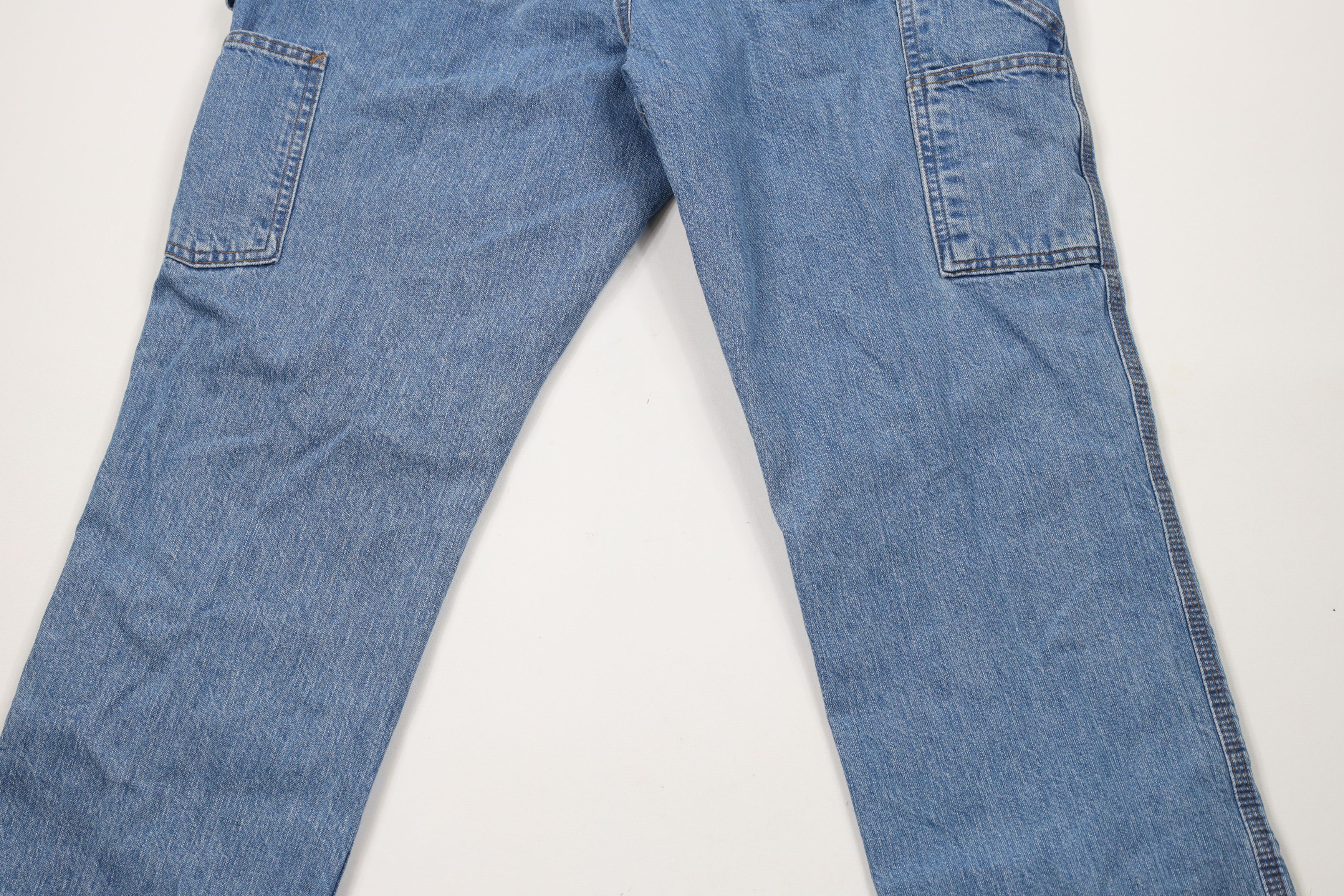 Carhartt × Vintage Vintage Y2K Carhartt Spell Relaxed Fit Dungaree Denim Jeans Size US 33 - 11 Thumbnail