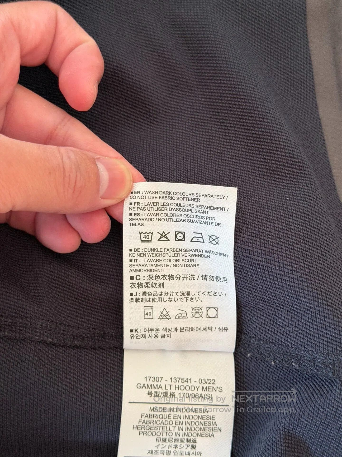 Arc'teryx Arcteryx Gamma LT Jacket for Men. Size US S / EU 44-46 / 1 - 6 Thumbnail