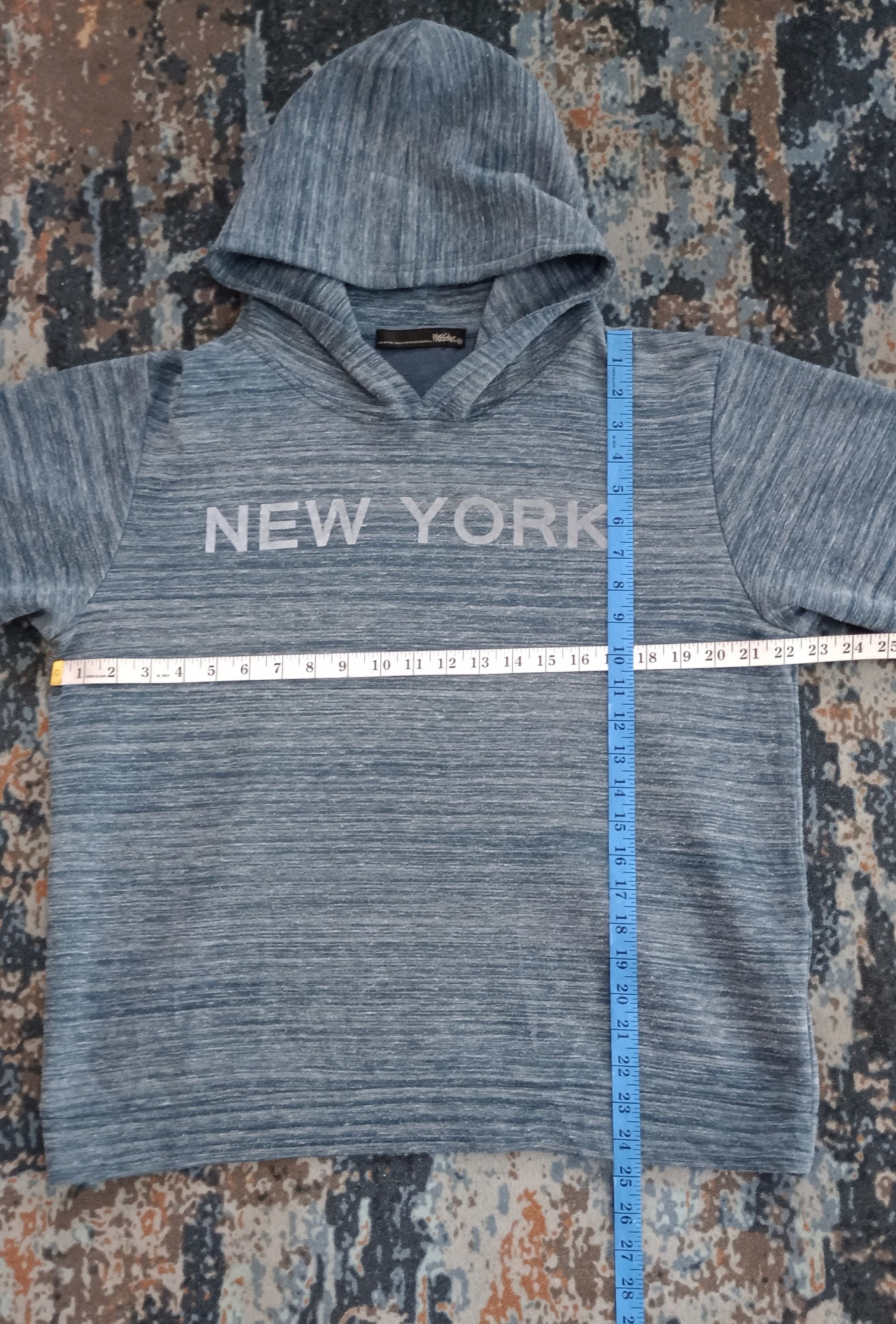 Mossimo × Vintage Vintage Mossimo Hoodies Sweatshirt "New York" Size US L / EU 52-54 / 3 - 11 Thumbnail