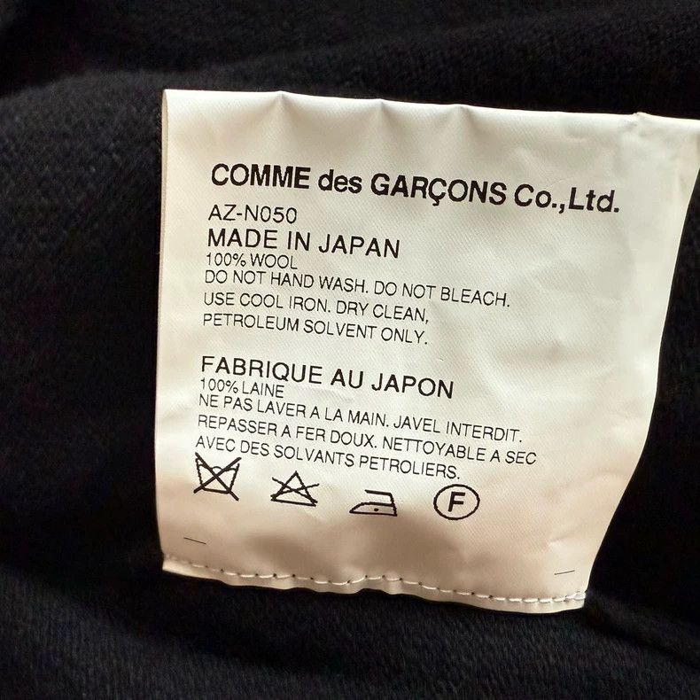 Comme des Garcons Comme Des Garcons Black Gold Wool Cardigan Size S / US 4 / IT 40 - 4 Thumbnail