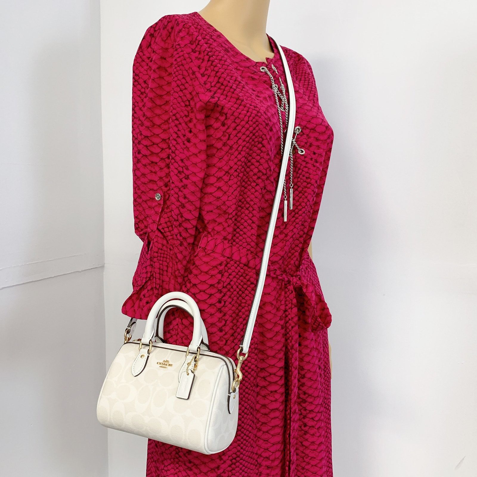 Coach Coach CS183 Mini Rowan Crossbody In Signature Canvas IN | Grailed