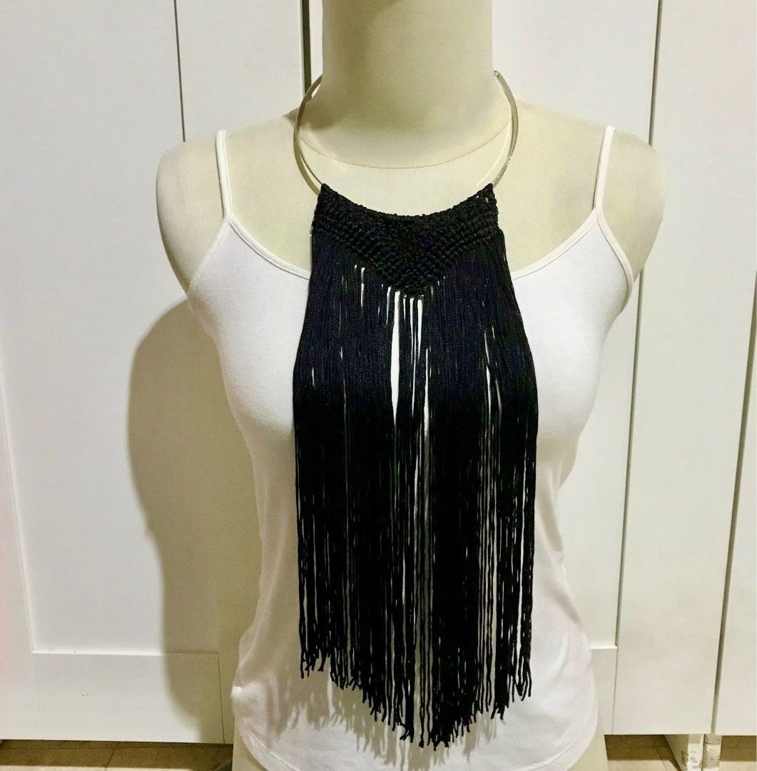 14th Addiction Y2K Ethnic Fringe Necklace Size ONE SIZE - 1 Thumbnail