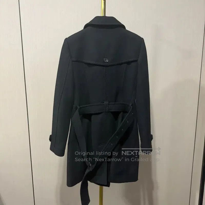 Burberry Burberry Black Wool Women's Coat S Size. Size S / US 4 / IT 40 - 2 Thumbnail