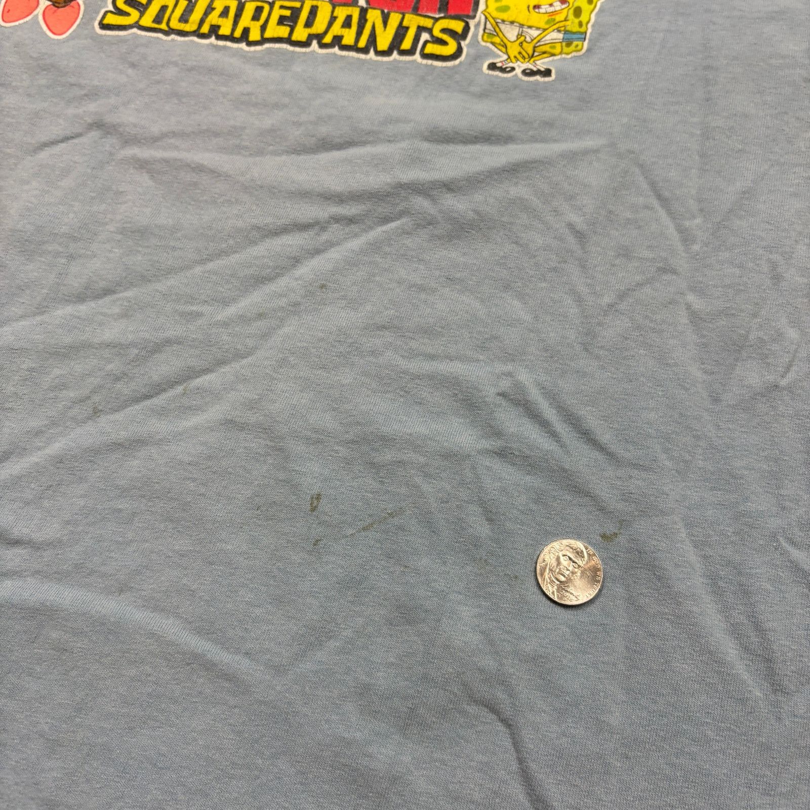 Other Vintage 2002 Spongebob Squarepants Patrick Promo T Shirt L Size US L / EU 52-54 / 3 - 10 Thumbnail
