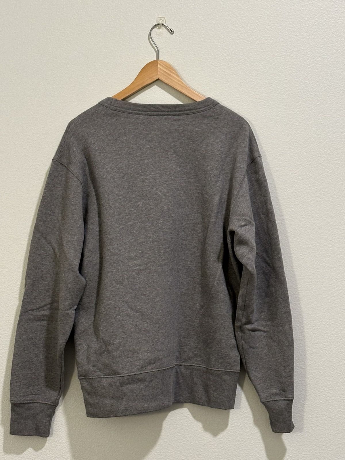 Acne Studios Acne Studios Fairview Face Grey Sweatshirt Size Large Size US L / EU 52-54 / 3 - 2 Thumbnail