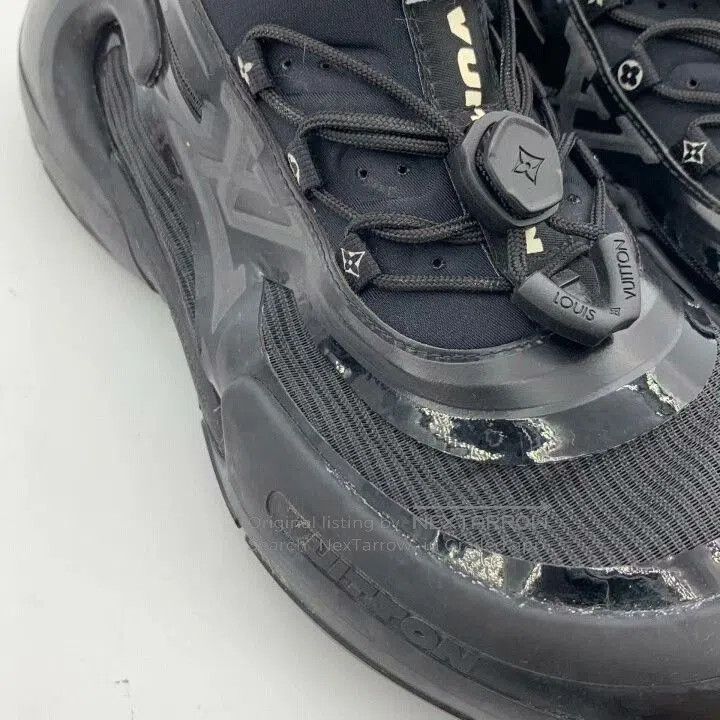 Louis Vuitton Louis Vuitton Barracuda 39 Black Sneakers. Size US 6 / EU 39 - 8 Thumbnail