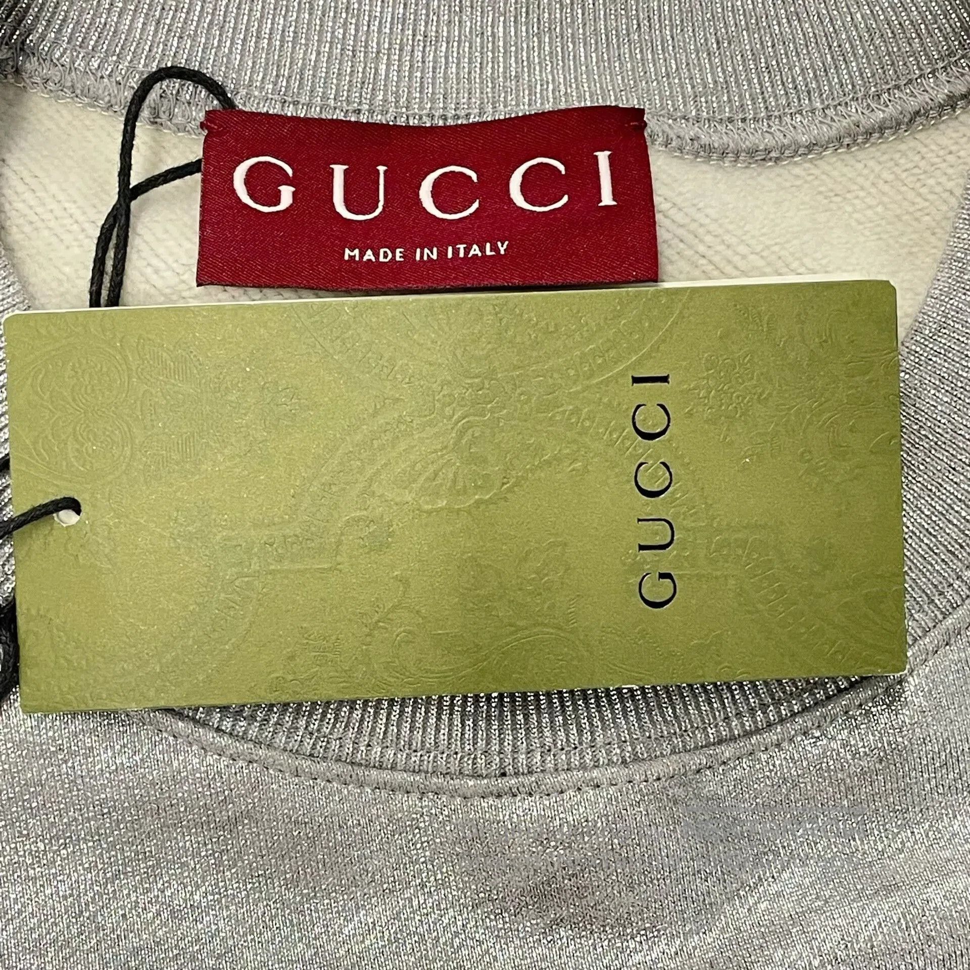 Gucci gucci silver logo sweatshirt size m. Size US M / EU 48-50 / 2 - 5 Thumbnail