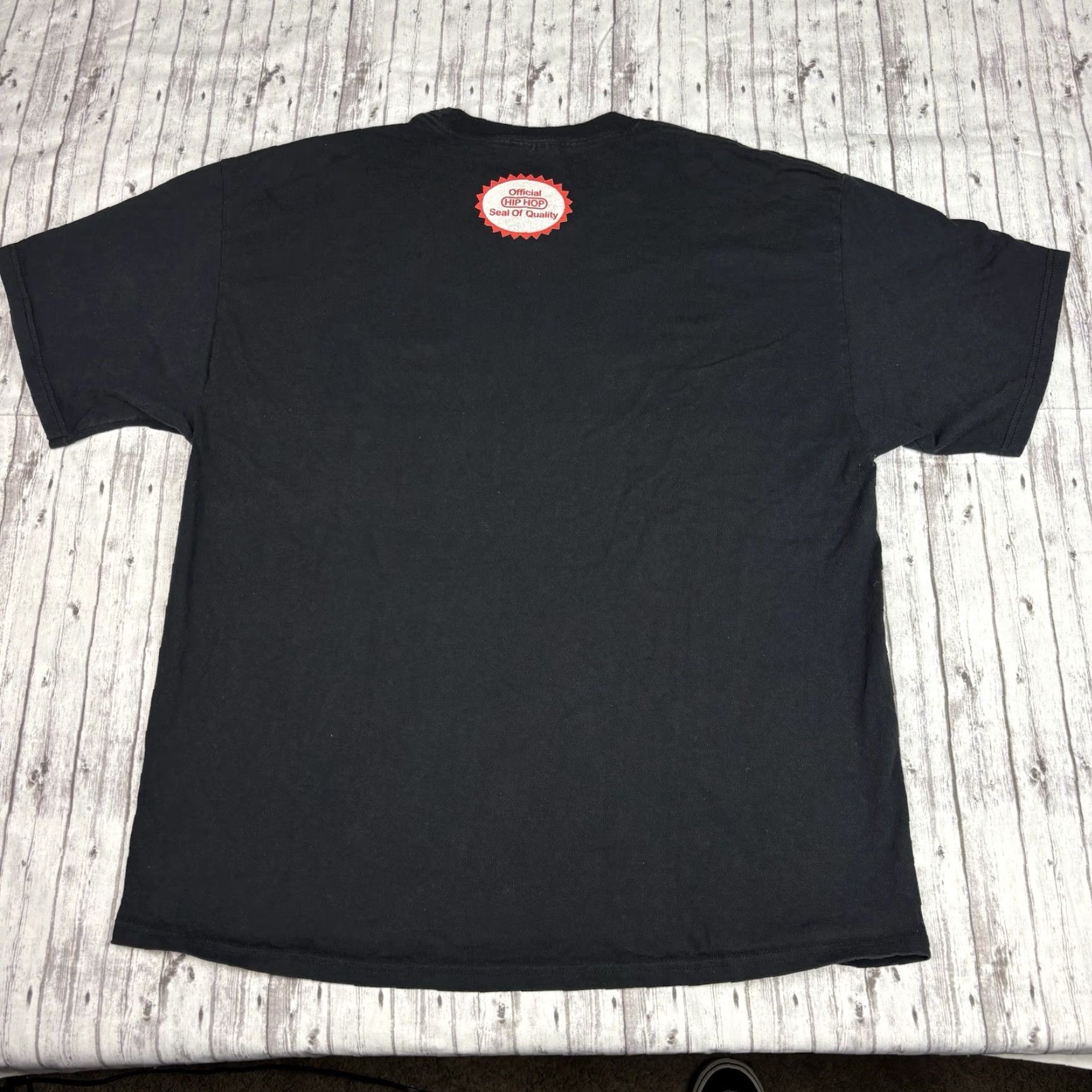 Fruit Of The Loom VINTAGE Y2K Bloodshot Hip Hop Official Seal Of Quality Shirt Mens XL Rap Street Wear Size US XL / EU 56 / 4 - 6 Thumbnail