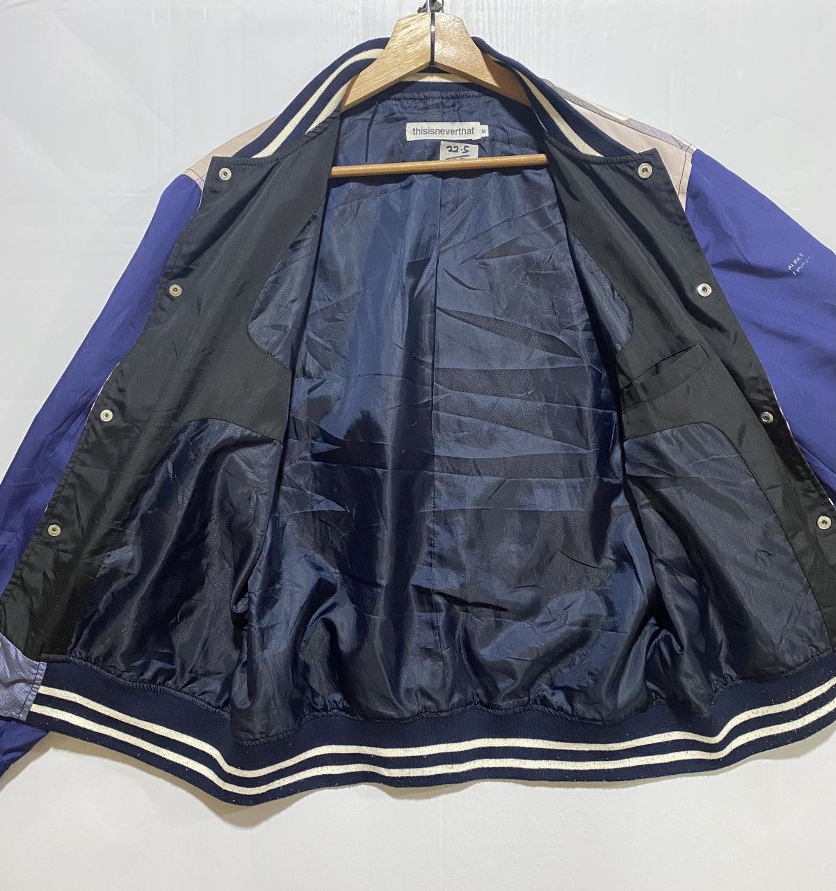 thisisneverthat thisisneverthat Varsity Jacket All Over Graphic Print Size US M / EU 48-50 / 2 - 3 Thumbnail