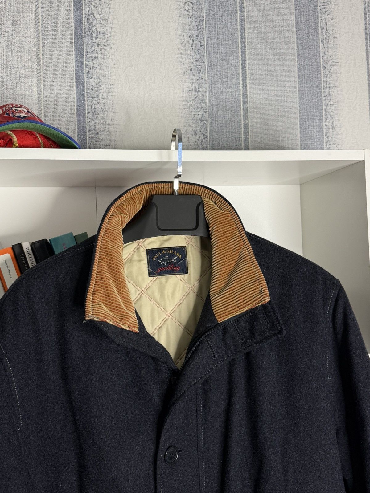 Paul & Shark Vintage Paul&Shark Wool Heavy Coat Navy Blue size M Size US L / EU 52-54 / 3 - 3 Thumbnail