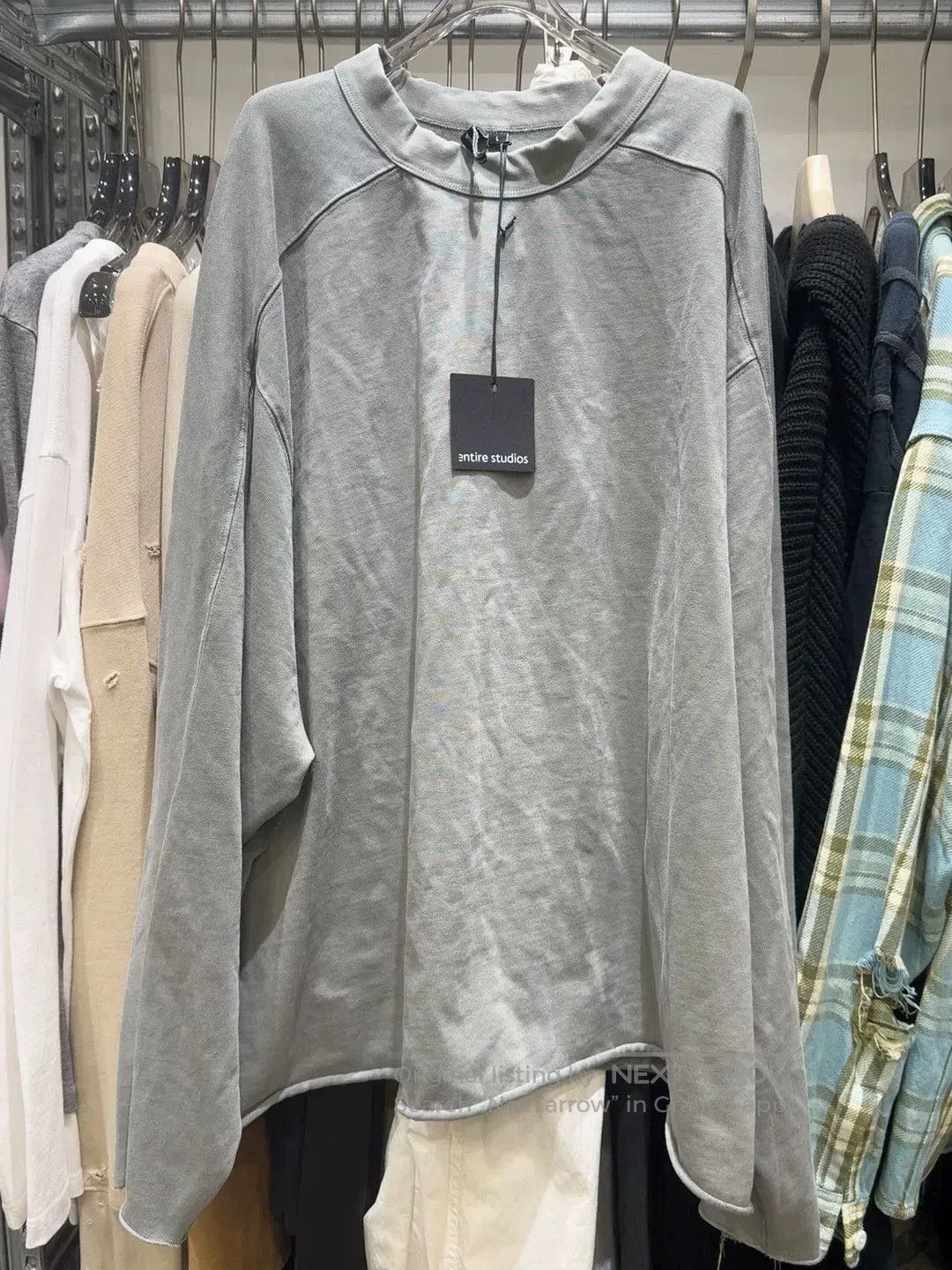 Entire Studios Entire Studios Gray Long Sleeve Sweatshirt. Size US L / EU 52-54 / 3 - 1 Thumbnail