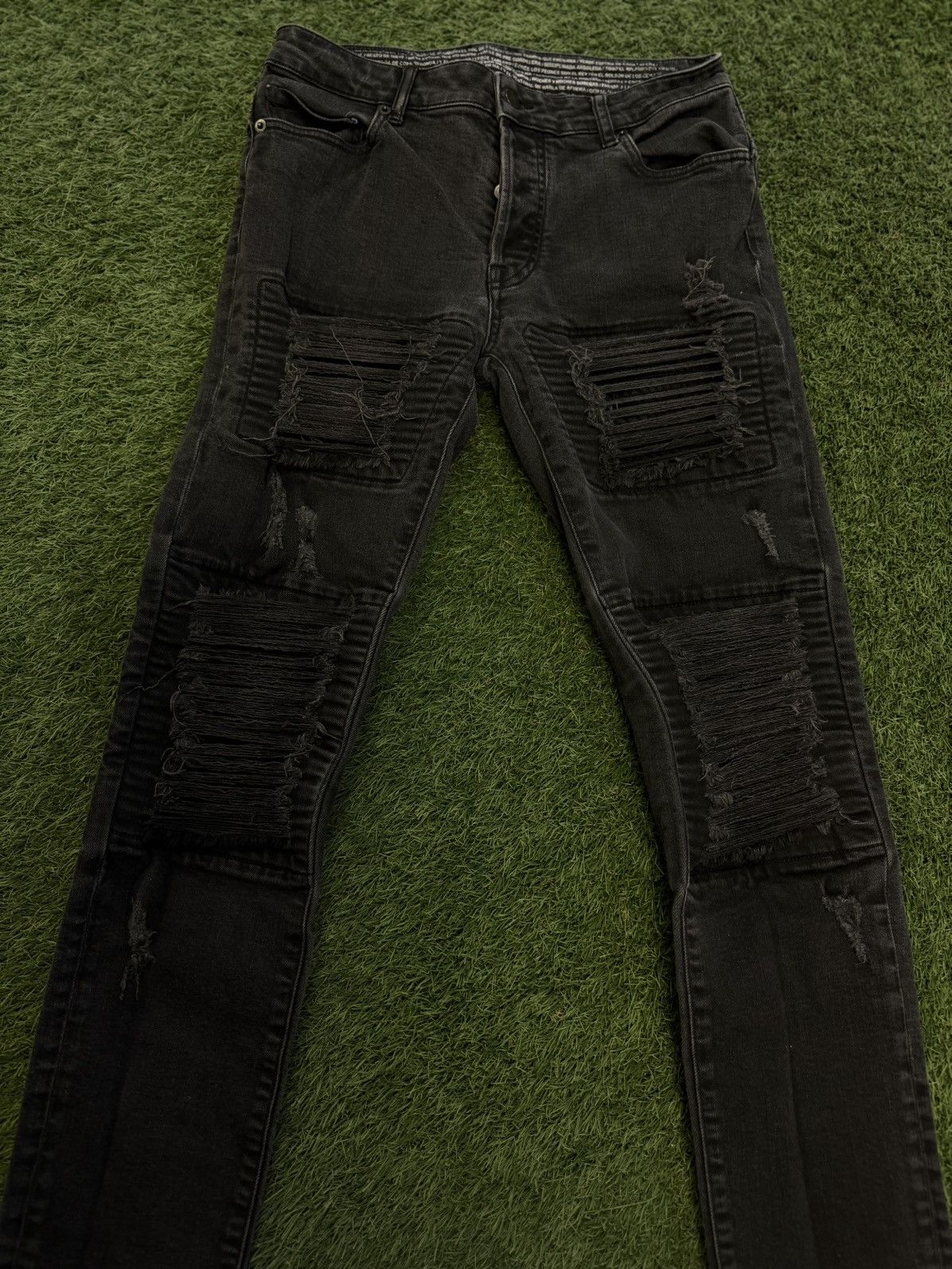 Marcelo Burlon Marcelo Burlon Black Jeans Size 32 Good Condition Size US 32 / EU 48 - 2 Thumbnail
