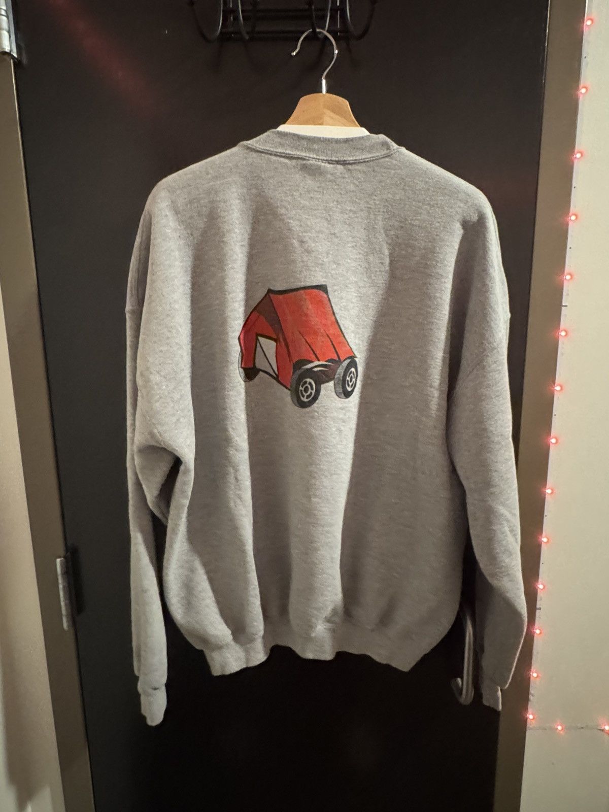 Jerzees × Vintage Vintage Jerzees Tent City Racing Sweater Size US XXL / EU 58 / 5 - 3 Thumbnail