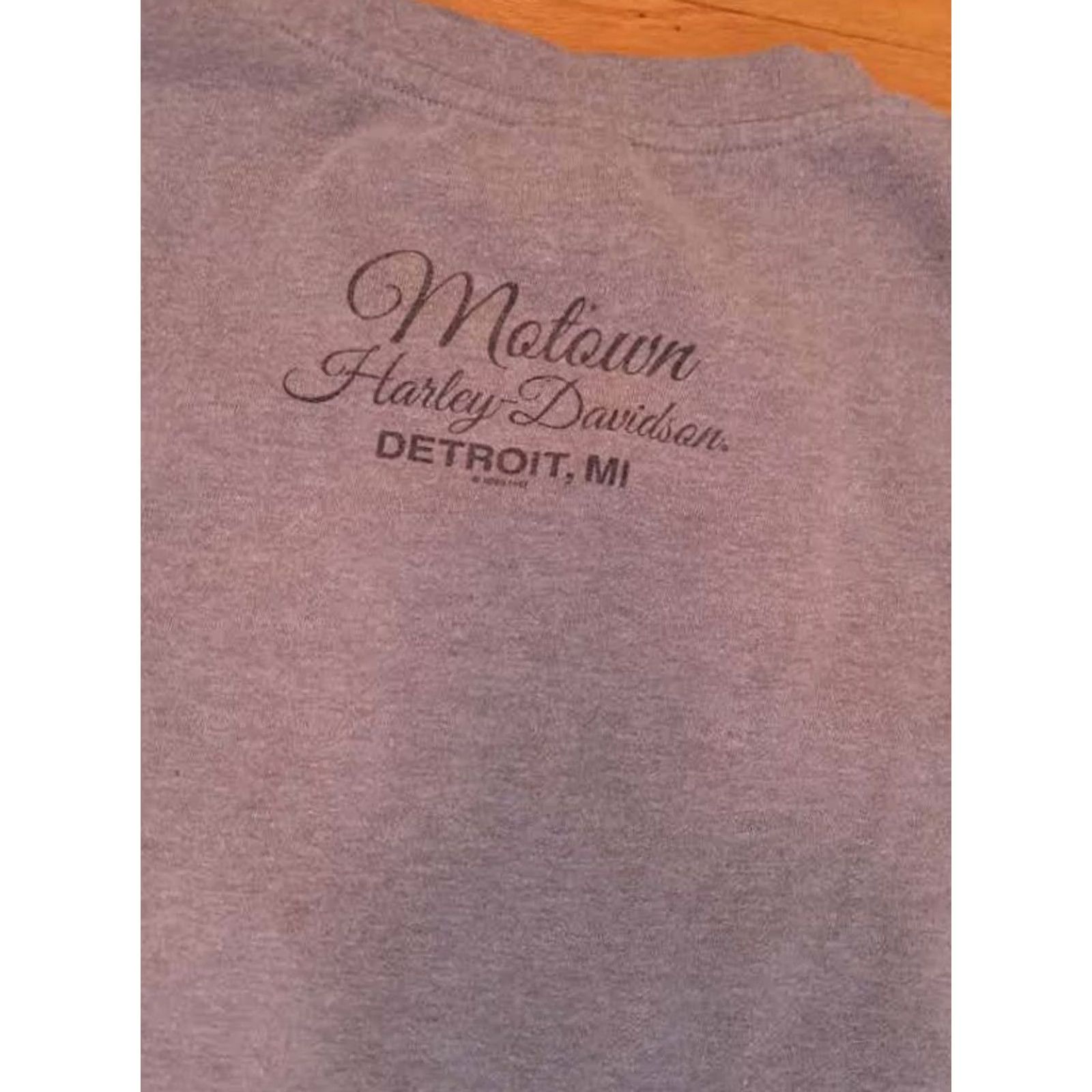 Harley Davidson Harley Davidson Sweatshirt Large Grey Detroit Michigan Motown Stitched Size US L / EU 52-54 / 3 - 6 Thumbnail