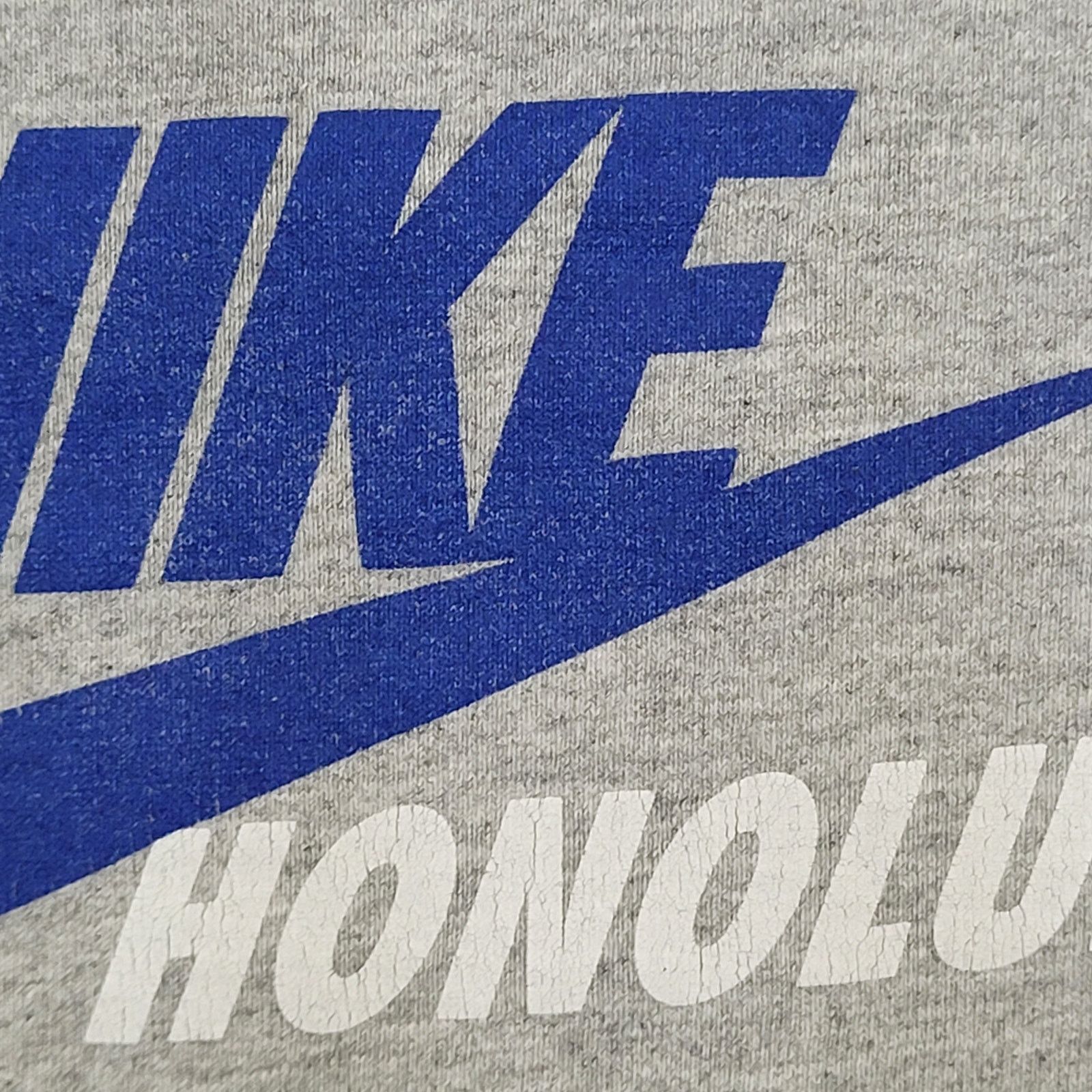 Nike VTG 90s NIKE Honolulu Hawaii Cropped Tee T-Shirt Women Large Size L / US 10 / IT 46 - 4 Thumbnail