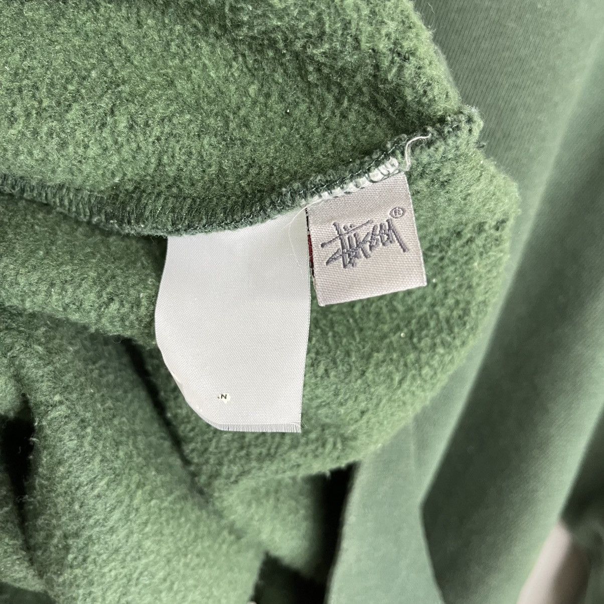 Stussy × Vintage Stussy Crewneck Sweatshirt Size M/L Green Size US M / EU 48-50 / 2 - 8 Thumbnail