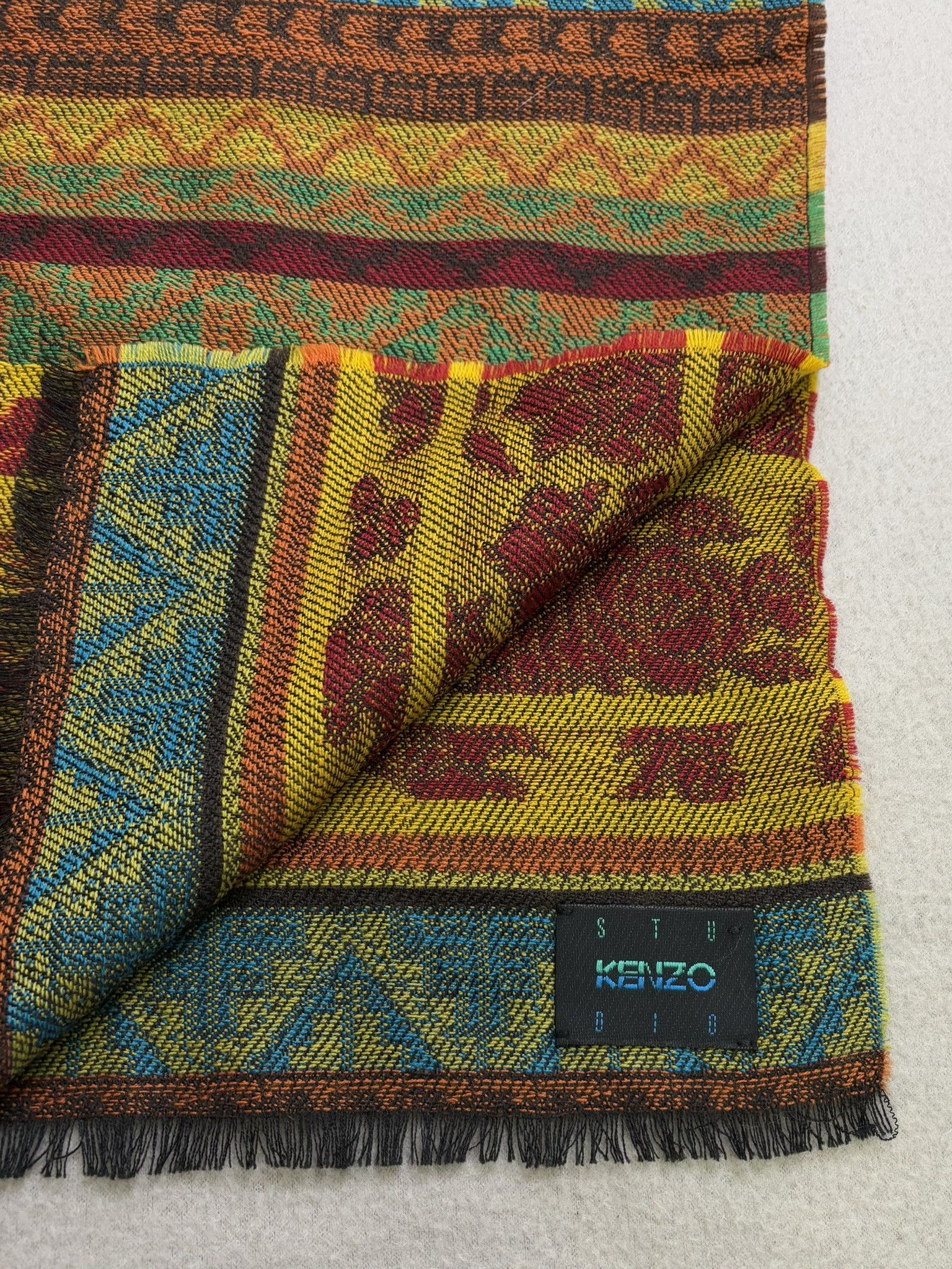 Kenzo × Vintage Kenzo Vintage Scarf Size ONE SIZE - 6 Thumbnail