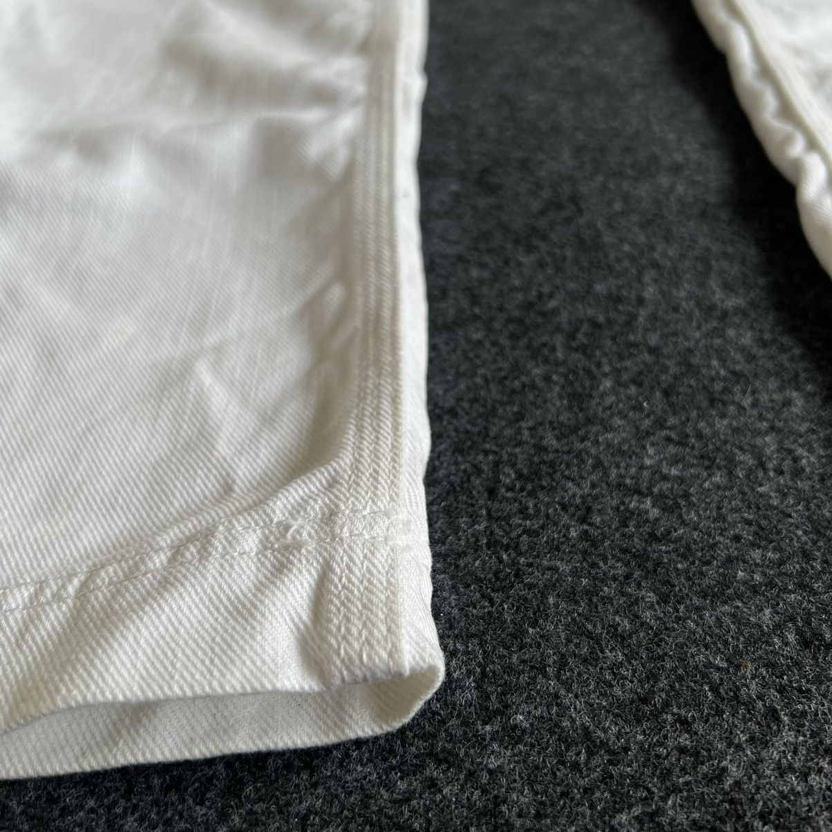 Dolce & Gabbana D&G Audacious Studded White Jeans 2000s Size US 29 - 6 Thumbnail