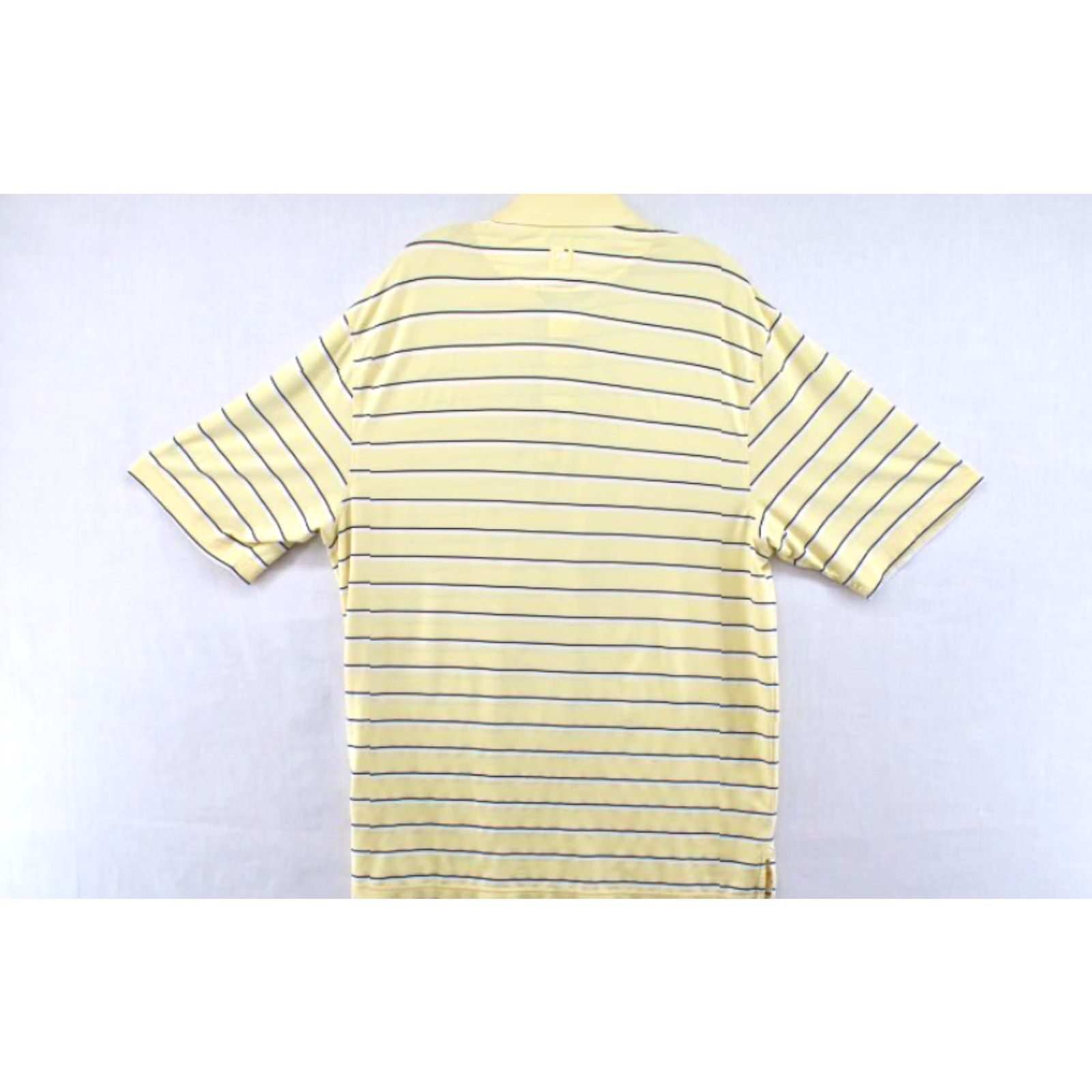 Footjoy FootJoy Polo Shirt Men’s Large Yellow Black Stripe Performance Golf Preppy Shirt Size US L / EU 52-54 / 3 - 3 Thumbnail