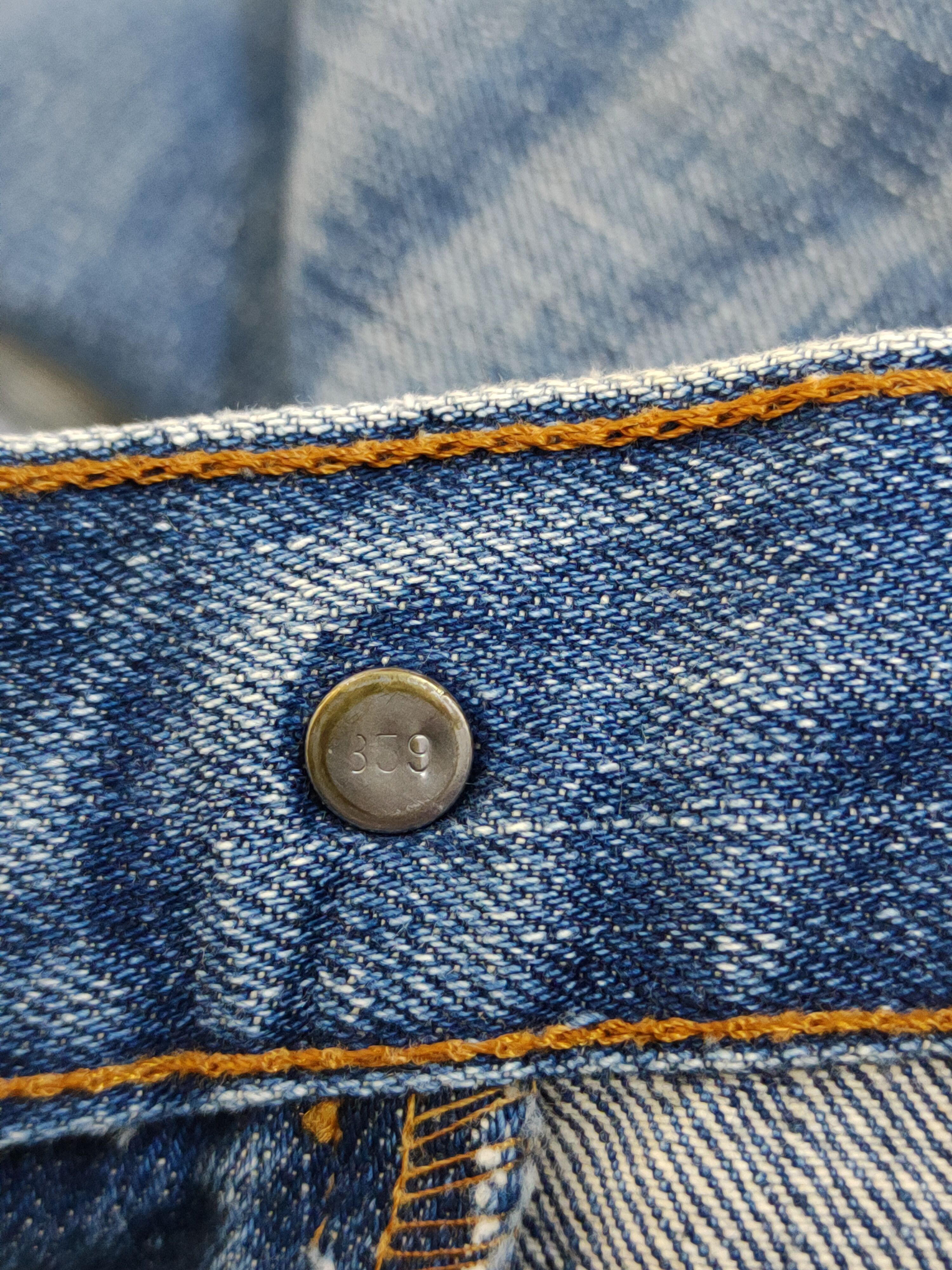 Levi's Levi's Blue Distressed Ripped denim Jeans #W141499 Size US 32 / EU 48 - 15 Thumbnail