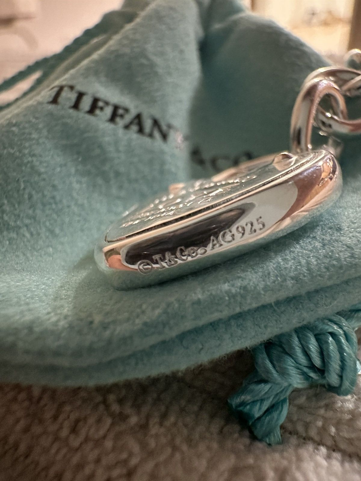 Tiffany & Co. Authentic Tiffany & Co Love Lock Bracelet 18cm 7inch Size ONE SIZE - 3 Thumbnail