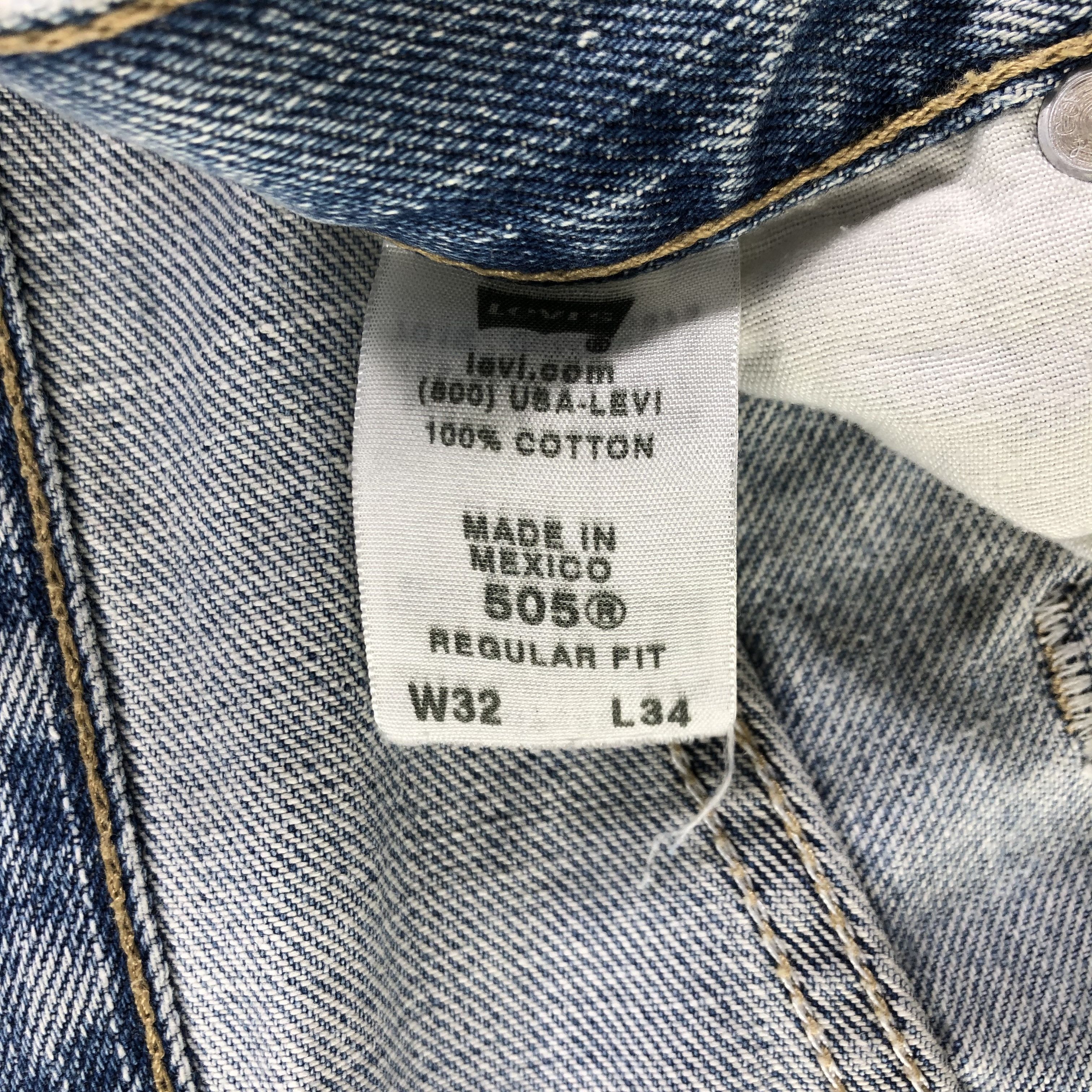 Levi's × Vintage Vintage Light Wash Levis 505 Jeans-JM3321 Size US 32 / EU 48 - 9 Thumbnail