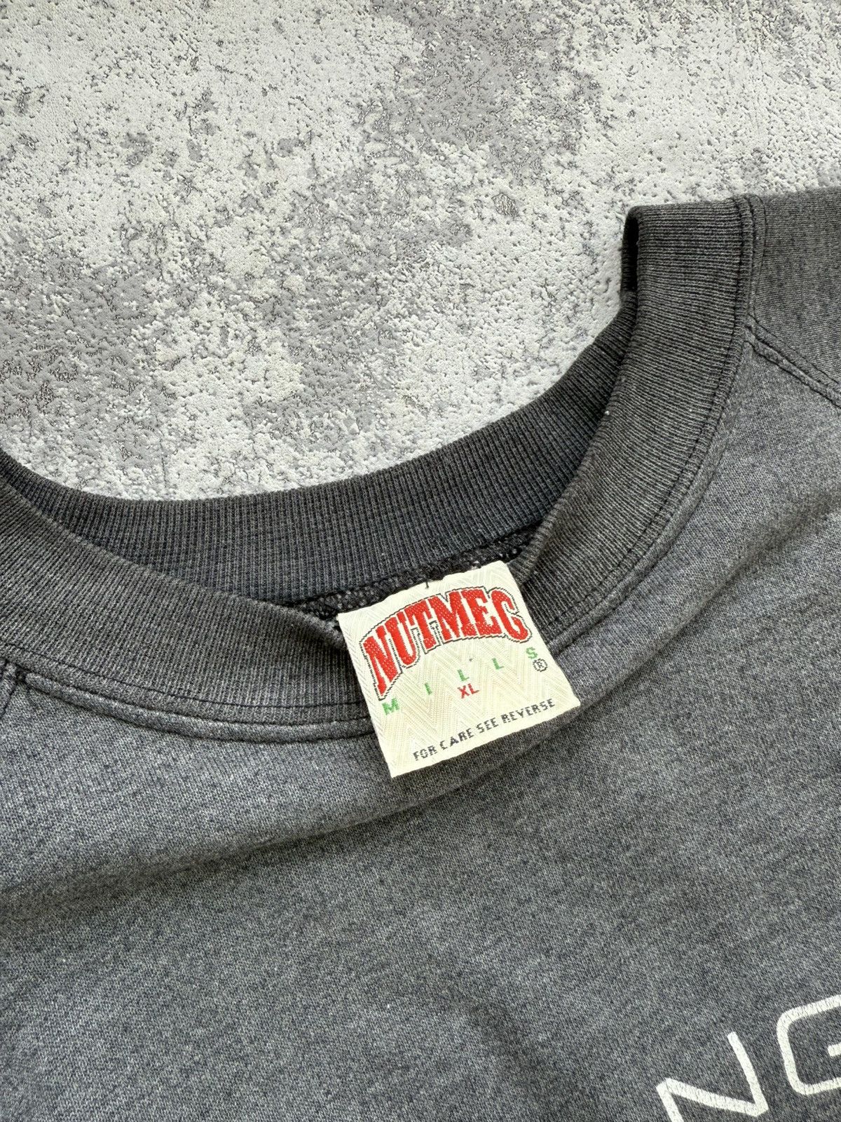 NFL × Nutmeg × Vintage Vintage 1994 Los Angeles Raiders Nutmeg Sweatshirt Shirt Size US XL / EU 56 / 4 - 4 Thumbnail