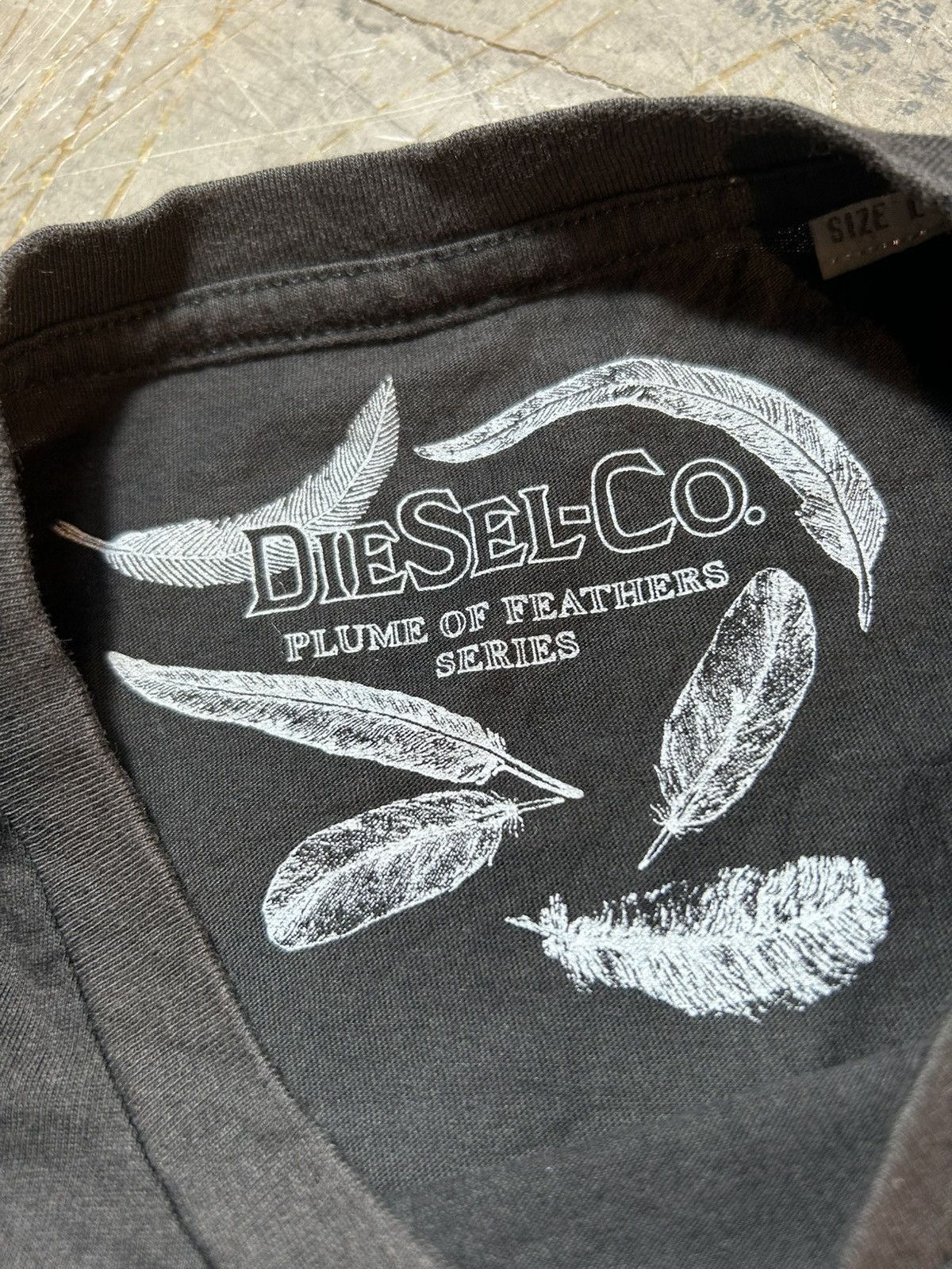 Diesel Y2K Diesel Plume Of Feathers Series Size US L / EU 52-54 / 3 - 9 Thumbnail